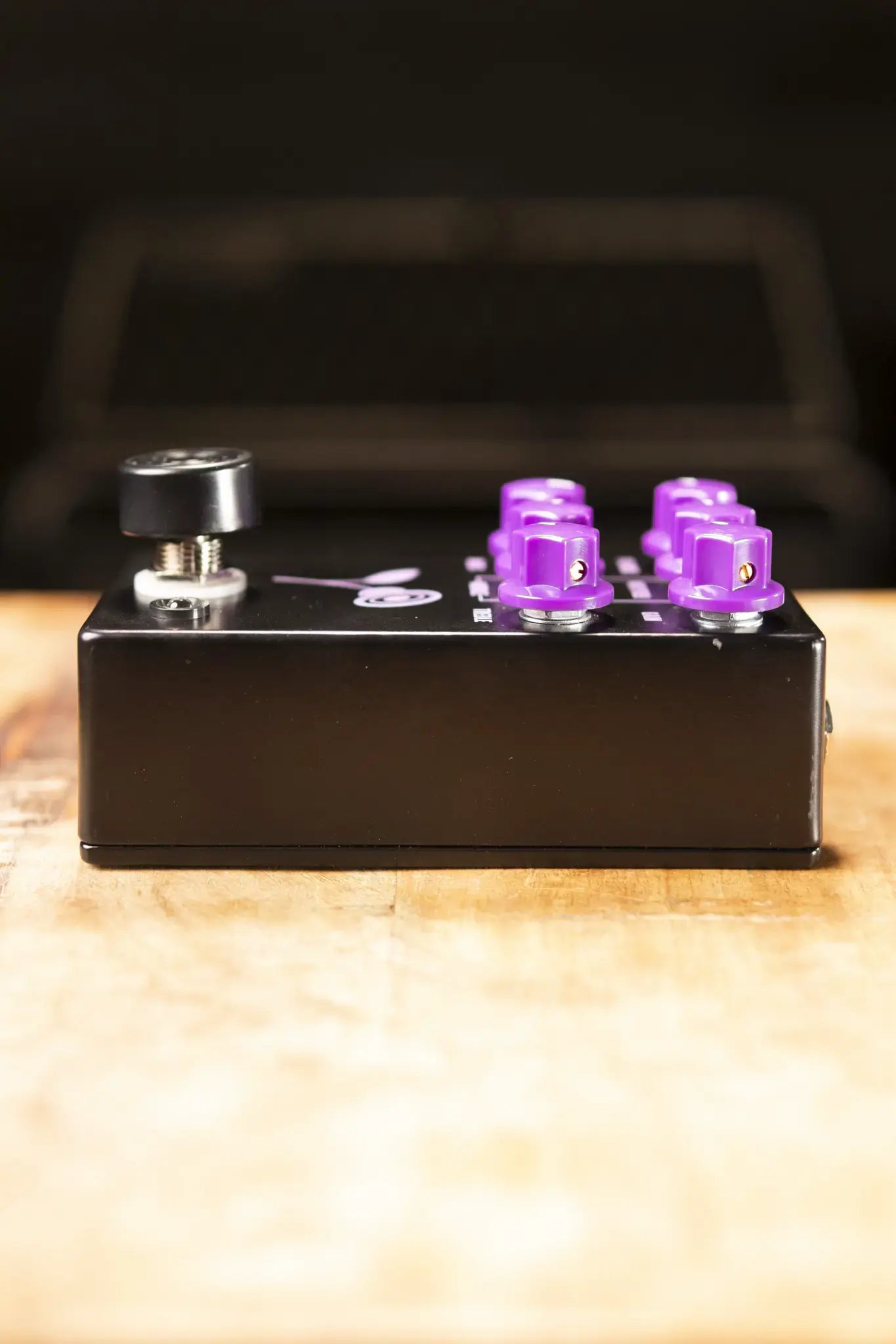 JHS The Violet Lari Basilio Distortion/Overdrive Pedal - Black - Used