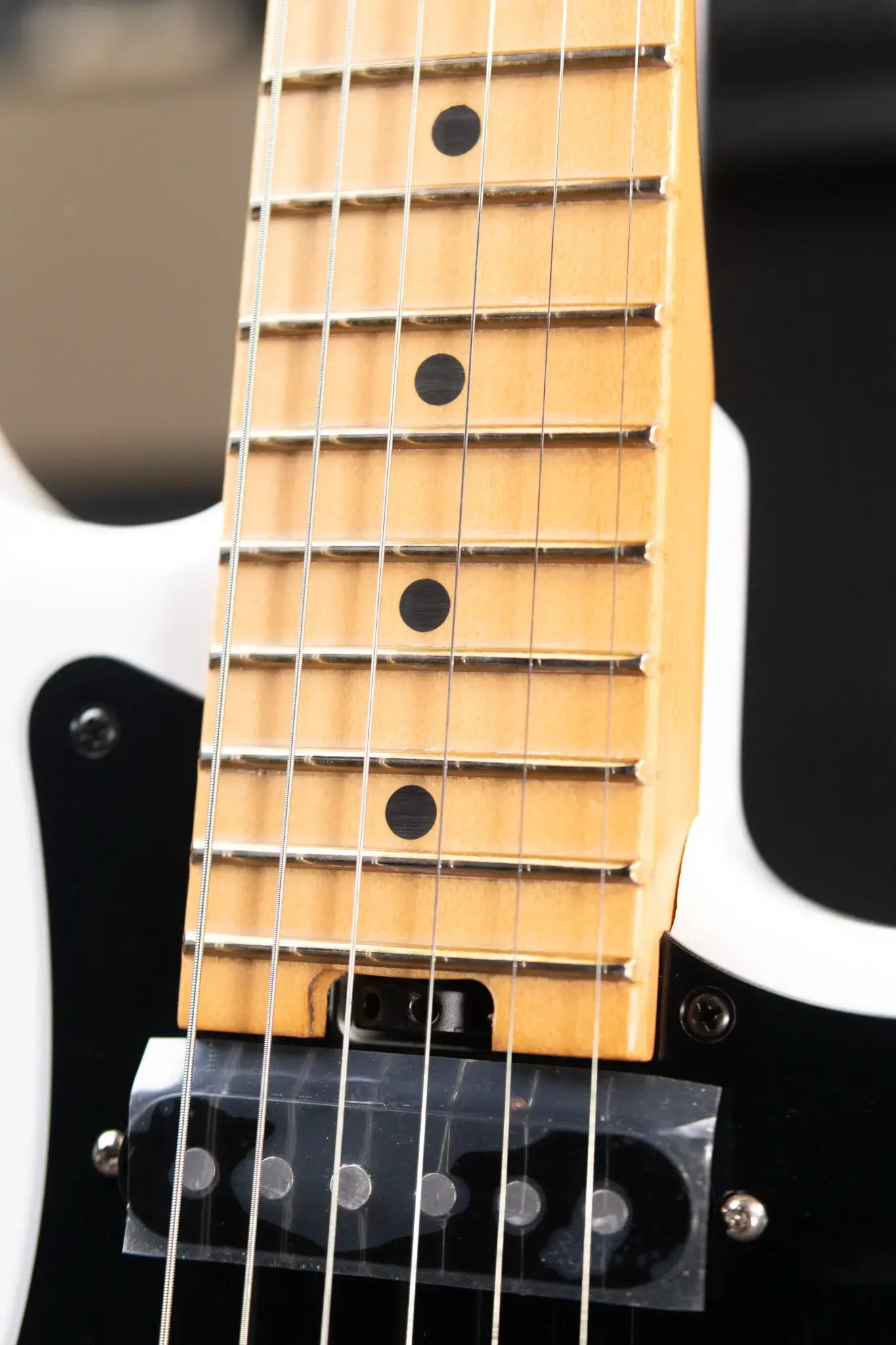 Jackson 50th Anniversary Iron Maiden Adrian Smith SC1 Electric Guitar - Snow White with Gig Bag