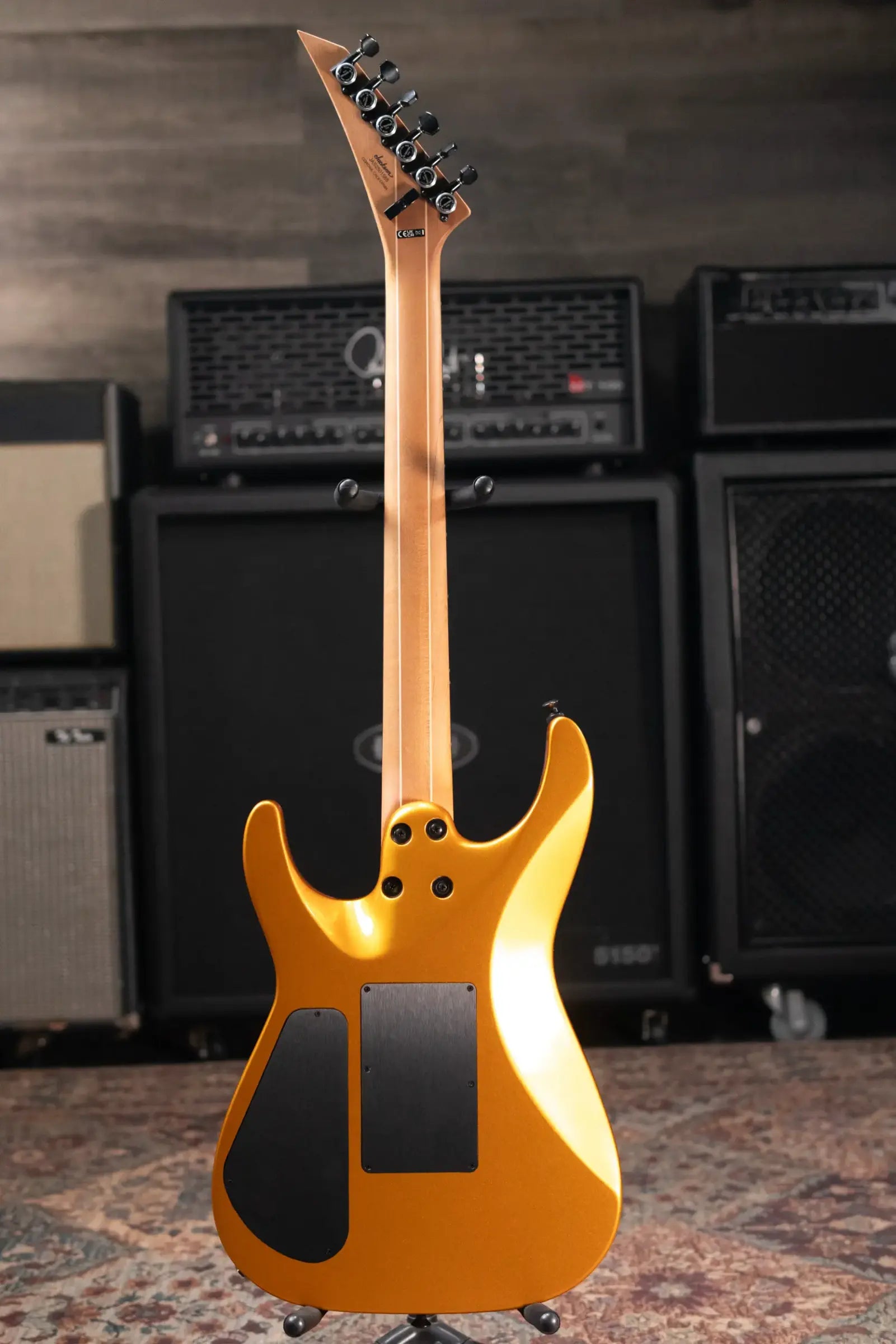 Jackson American Series Limited Edition Virtuoso Electric Guitar - Gold Rush with Soft Case