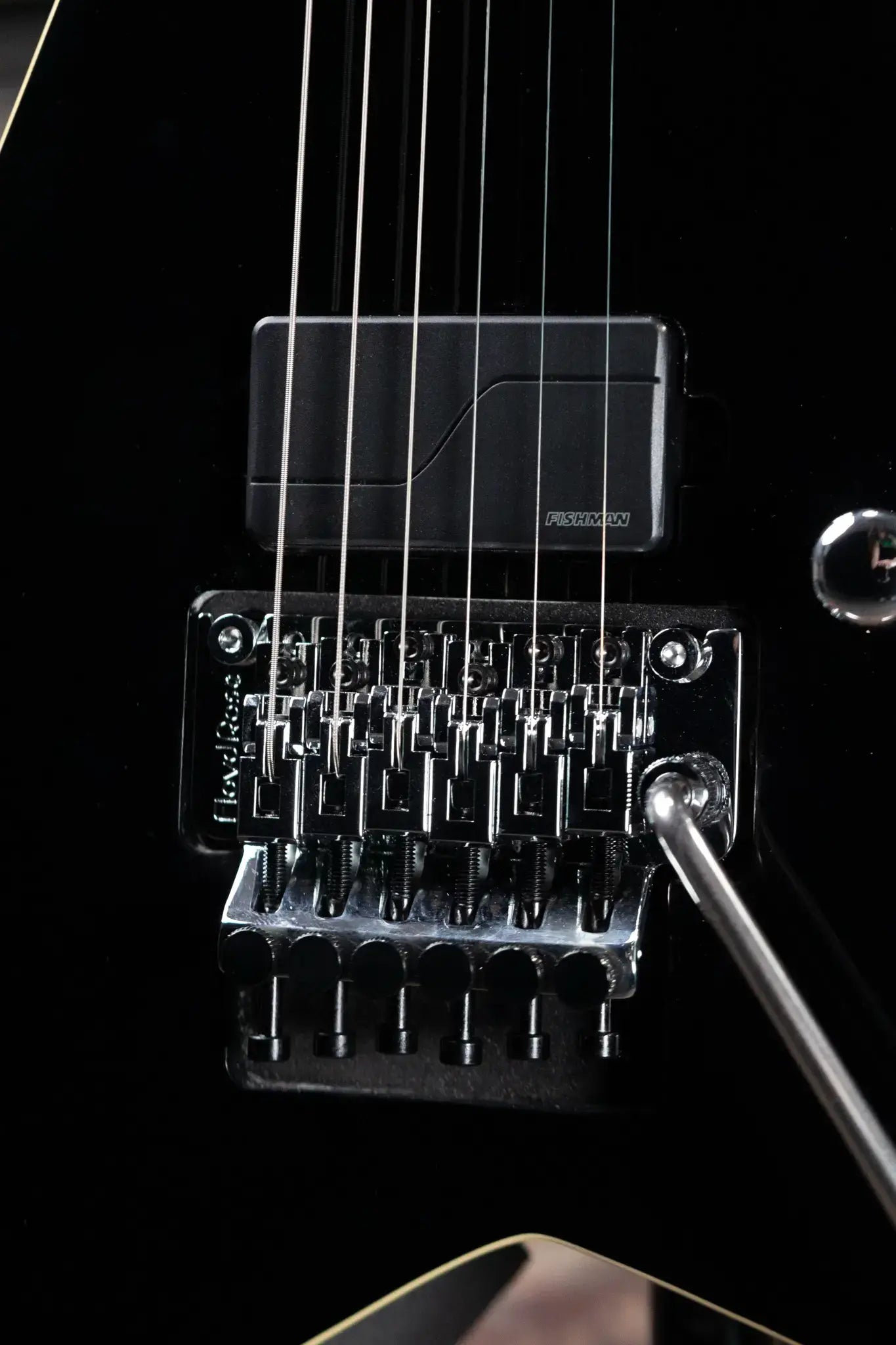 Jackson Pro Plus Pure Metal Limited Edition Rhoads RR1A Electric Guitar - Gloss Black with Gig Bag