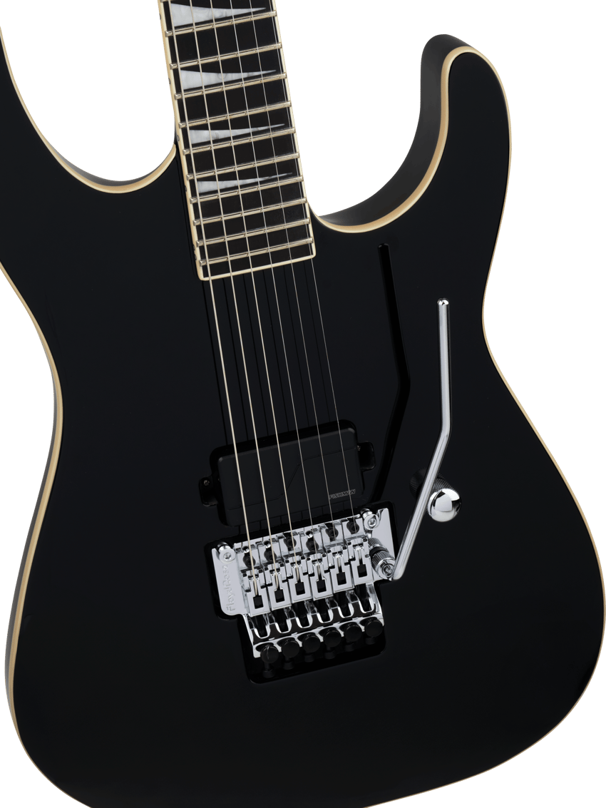 Jackson Pro Plus Pure Metal Limited Edition Soloist SL1A, Ebony Fingerboard - Gloss Black with Gig Bag