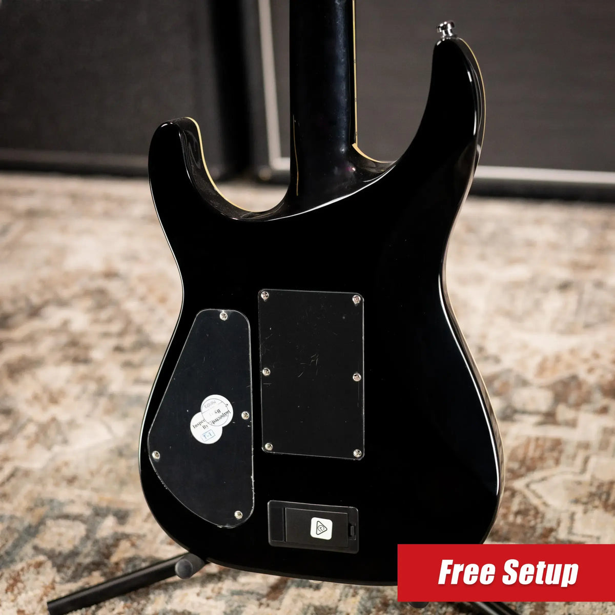 Jackson Pro Plus Pure Metal Limited Edition Soloist SL1A - Gloss Black with Gig Bag