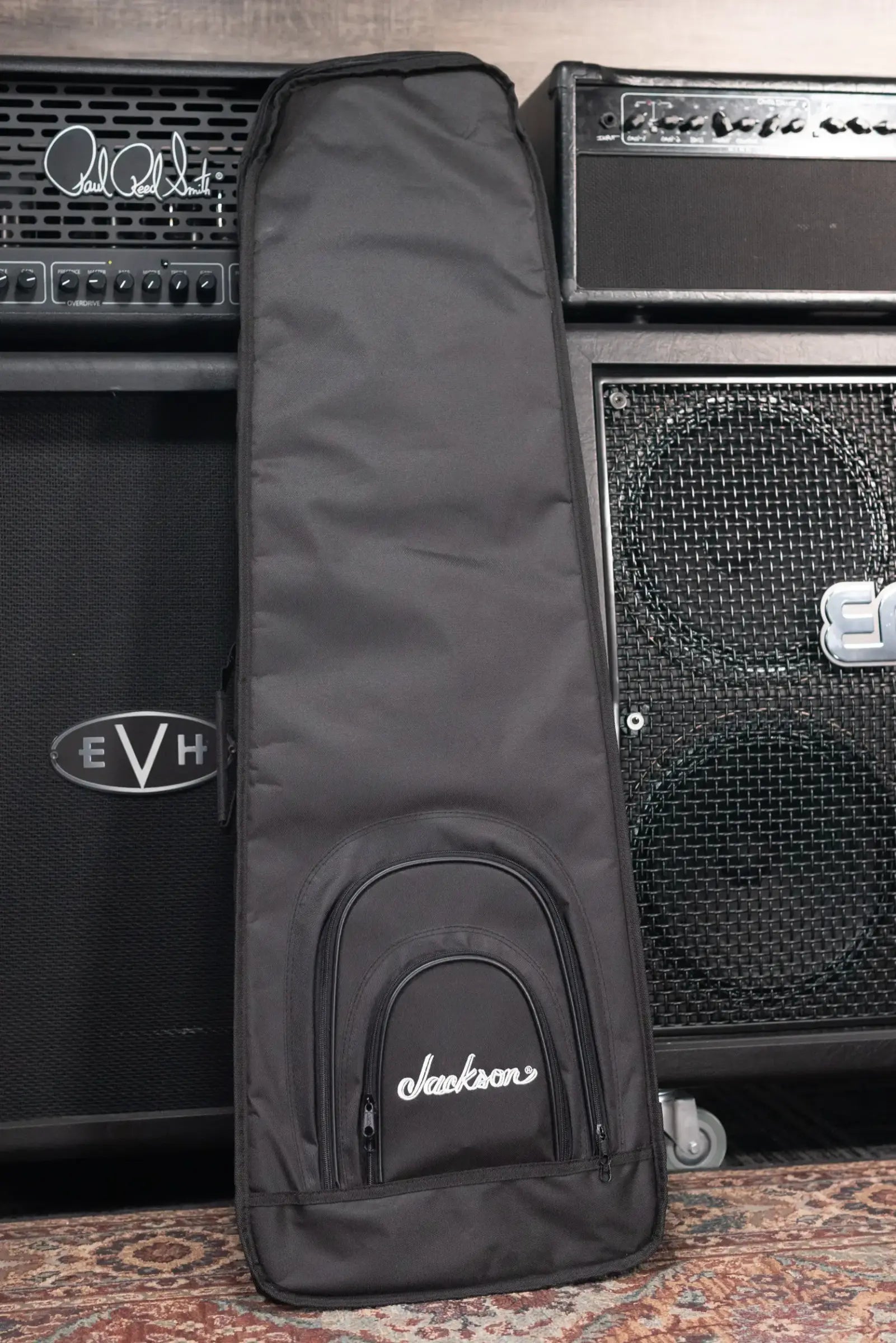 Jackson Pro Plus Series Signature Misha Mansoor Juggernaut ET7 Electric Guitar - Metallic Black with Gig Bag - Floor Model