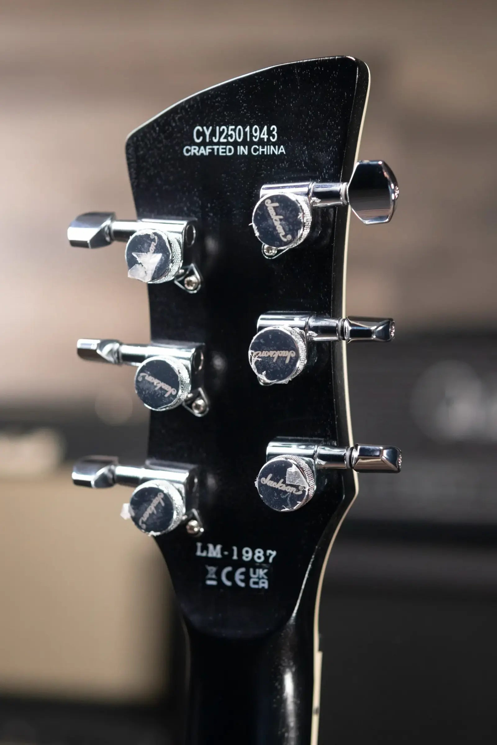 Jackson Pro Series Signature Lee Malia LM-87 Electric Guitar - Black with Gig Bag