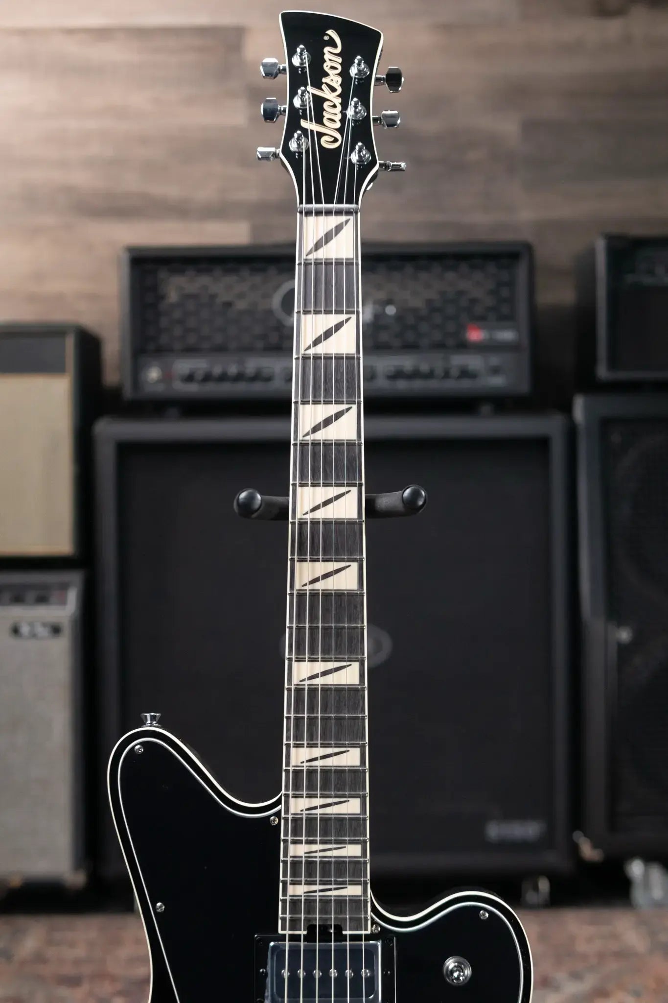 Jackson Pro Series Signature Lee Malia LM-87 Electric Guitar - Open Pore Black with Gig Bag