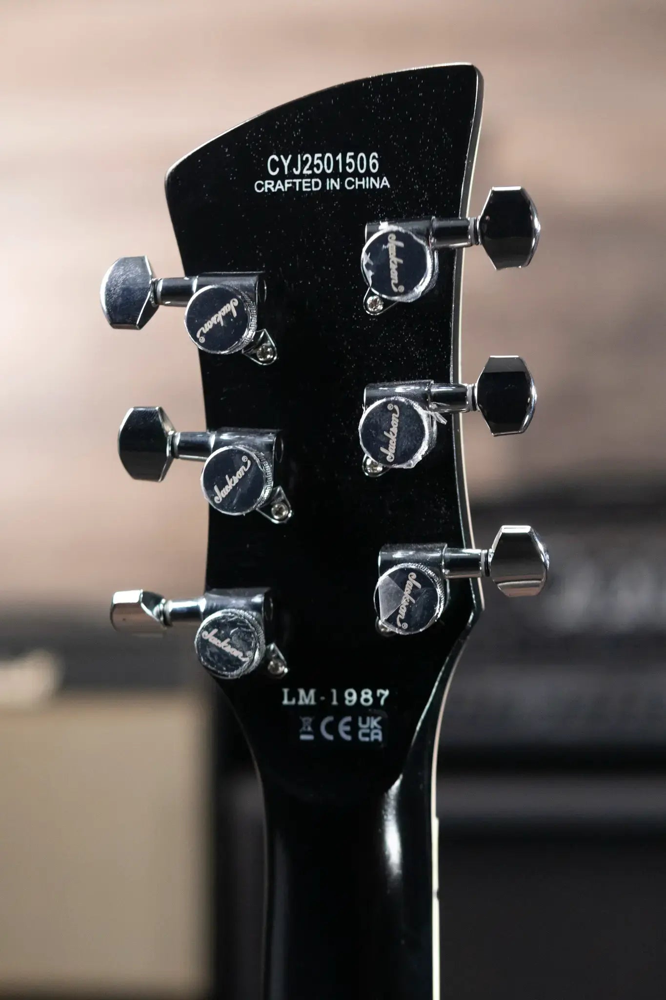 Jackson Pro Series Signature Lee Malia LM-87 Electric Guitar - Open Pore Black with Gig Bag