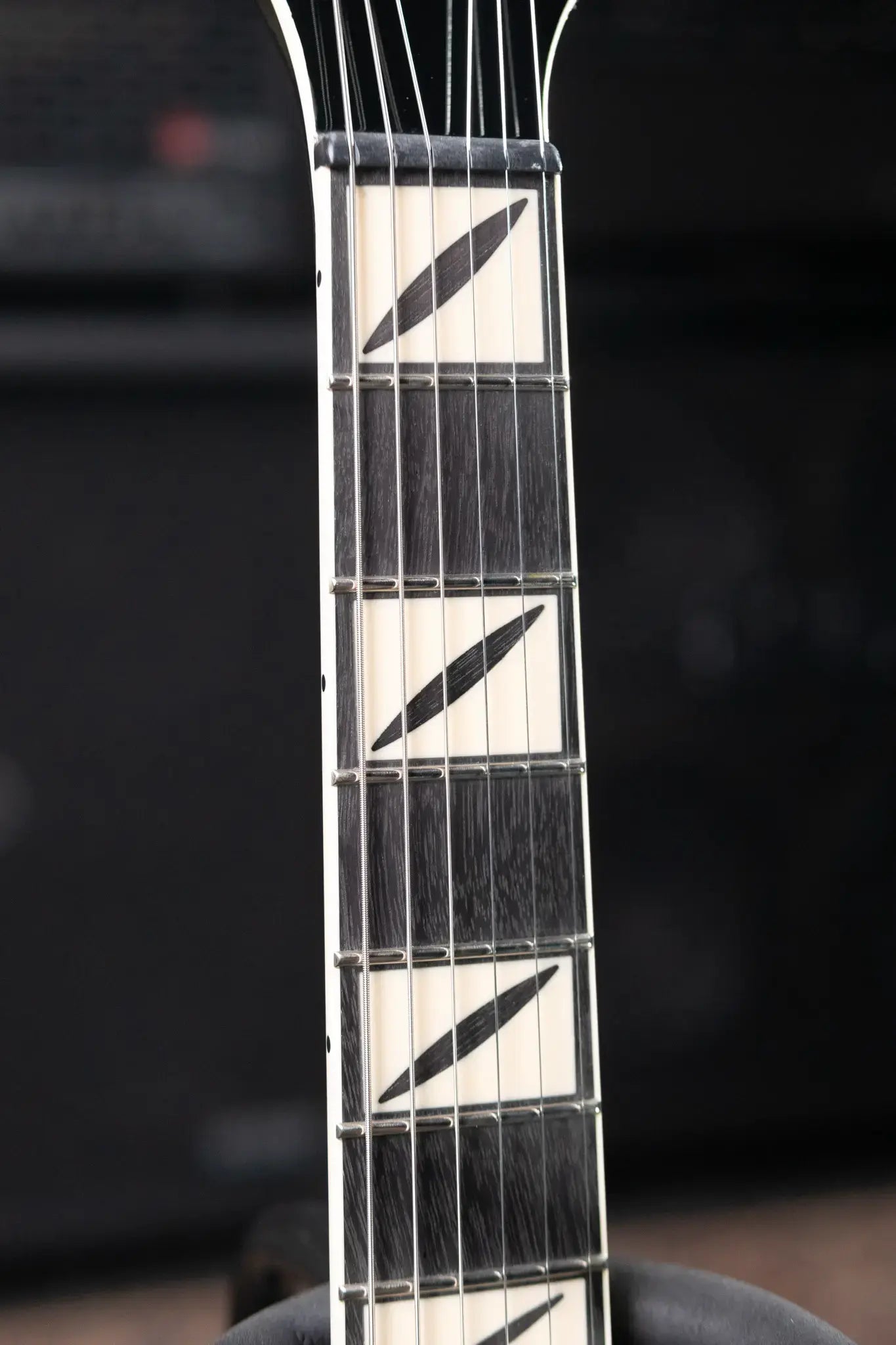 Jackson Pro Series Signature Lee Malia LM-87 Electric Guitar - Open Pore Black with Gig Bag