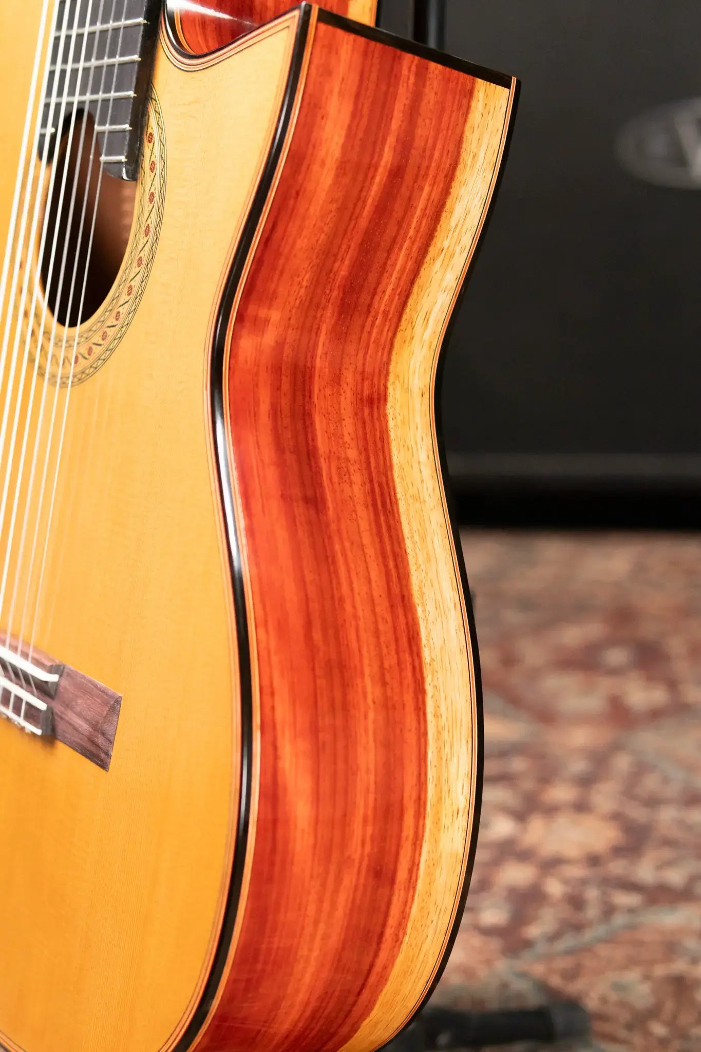 Jose Marques 8-String Classical Acoustic Guitar with Hardshell Case