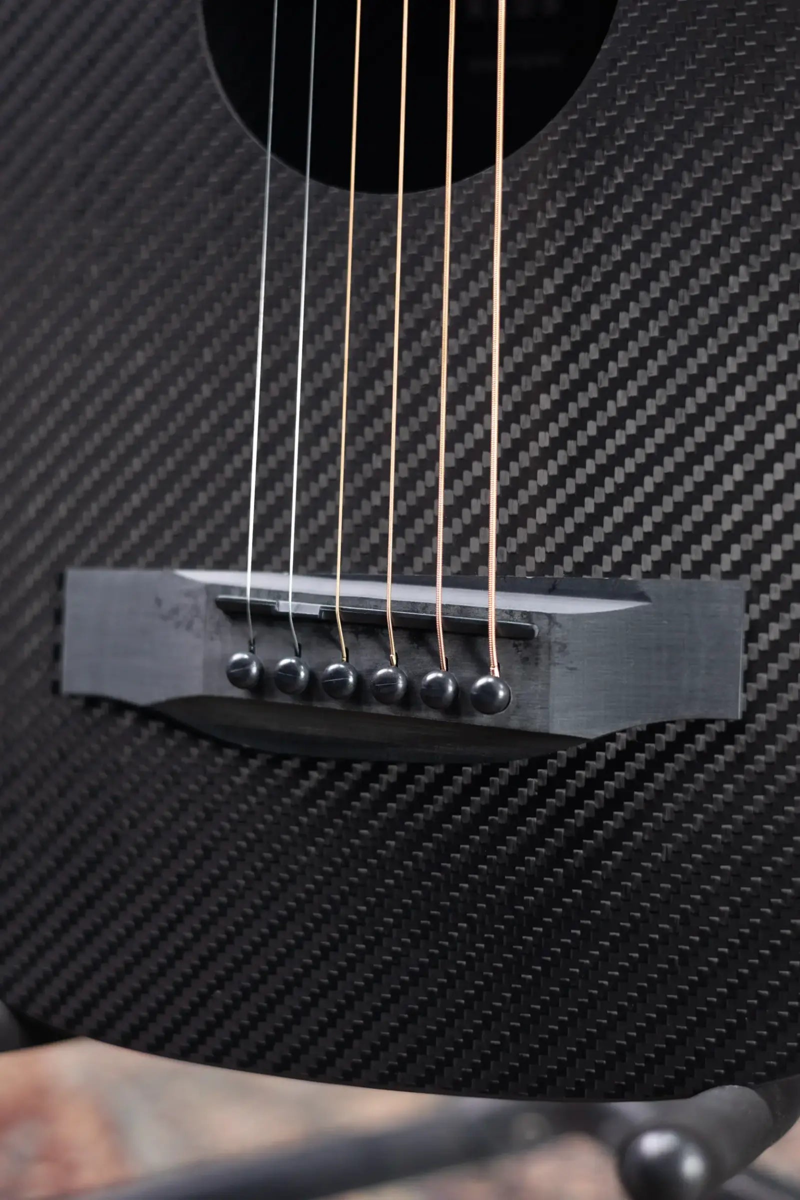 KLOS Acoustic Travel Guitar Left-Handed with Gig Bag