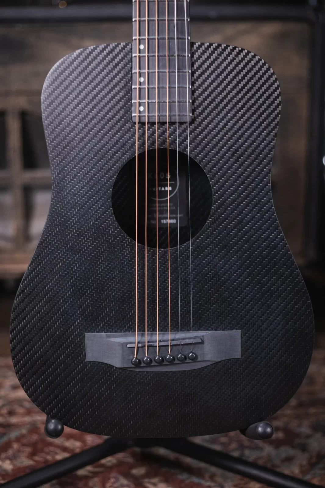 KLOS Acoustic Travel Guitar with Gig Bag