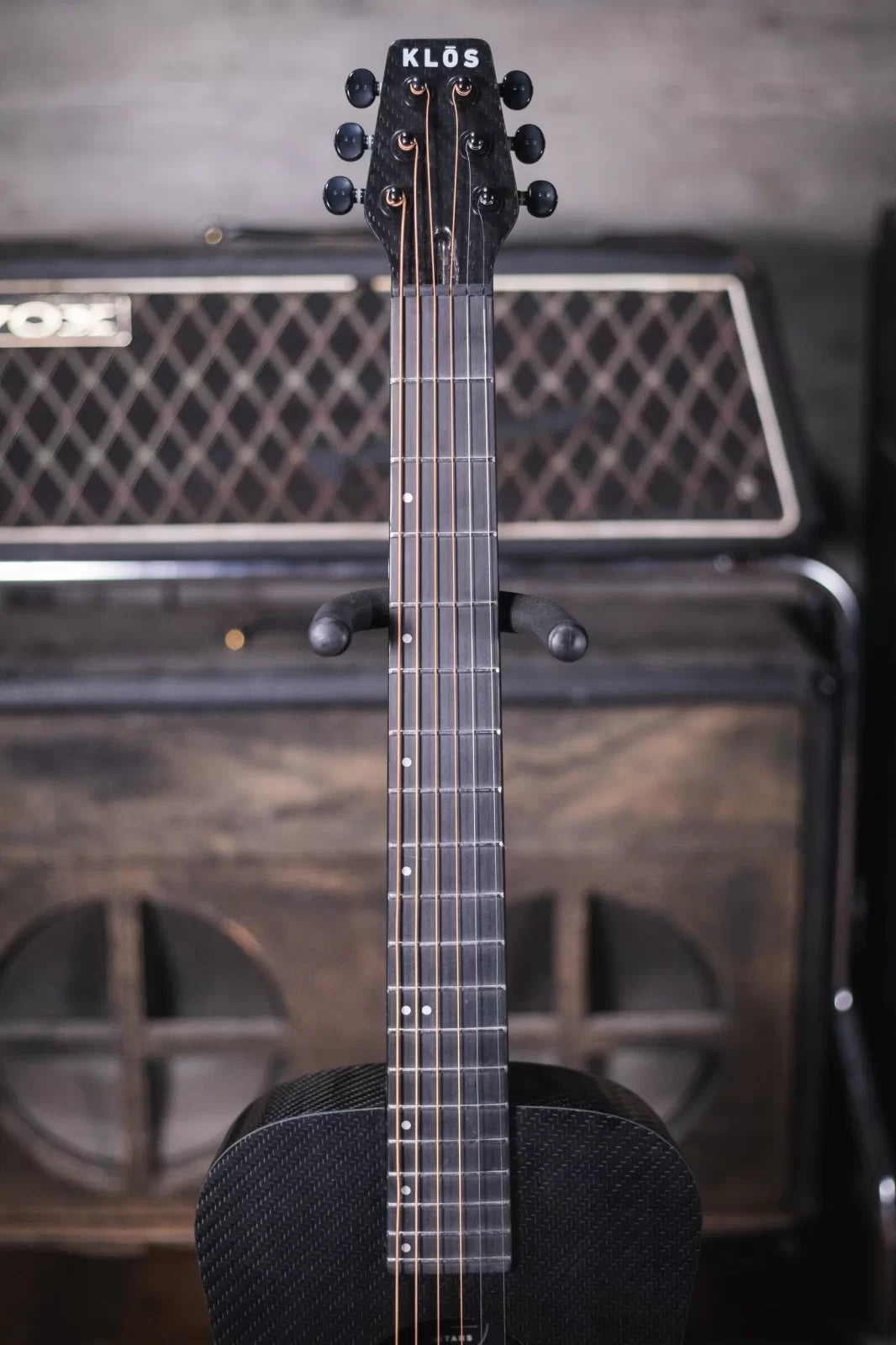 KLOS Acoustic Travel Guitar with Gig Bag