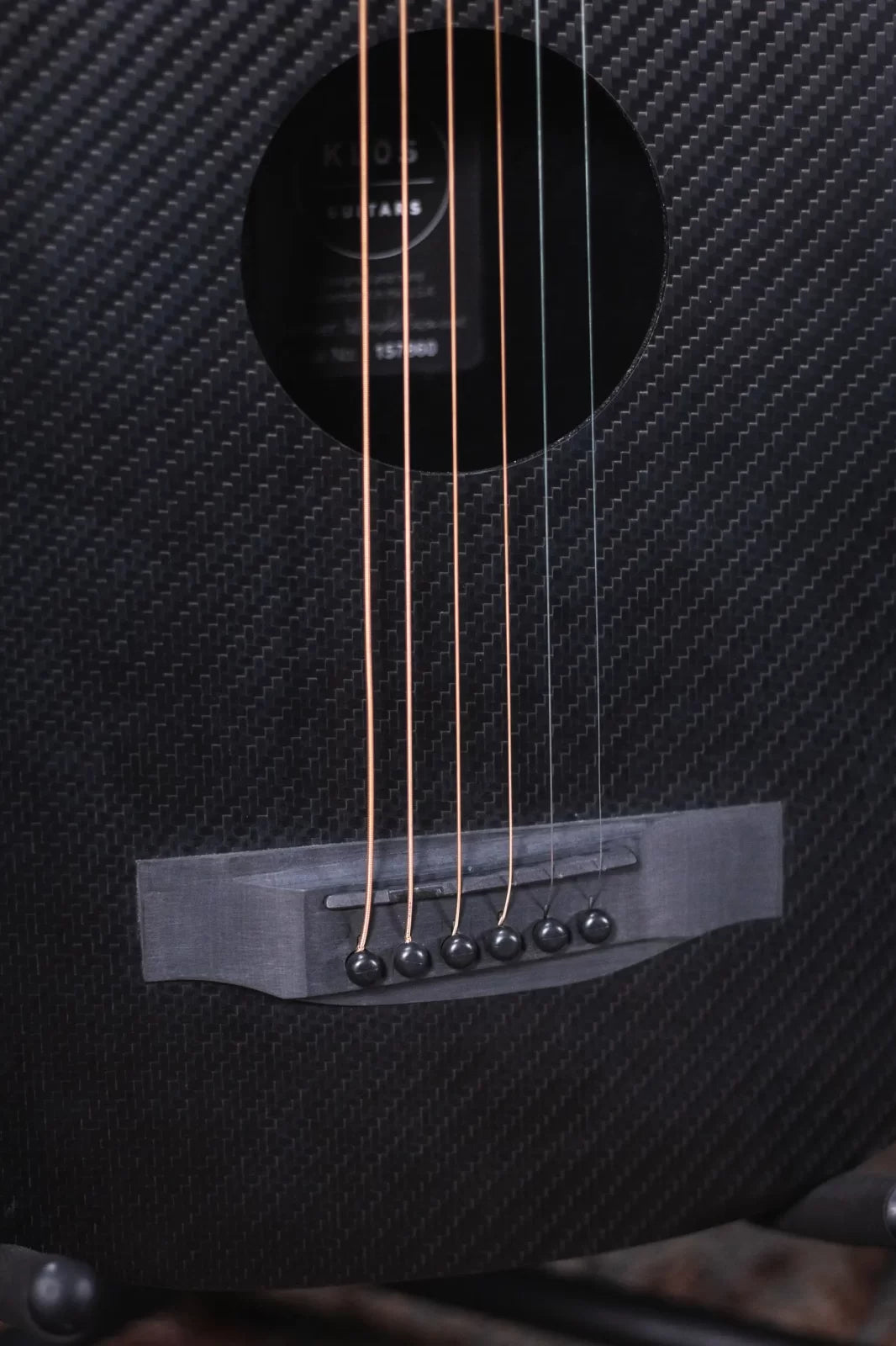 KLOS Acoustic Travel Guitar with Gig Bag