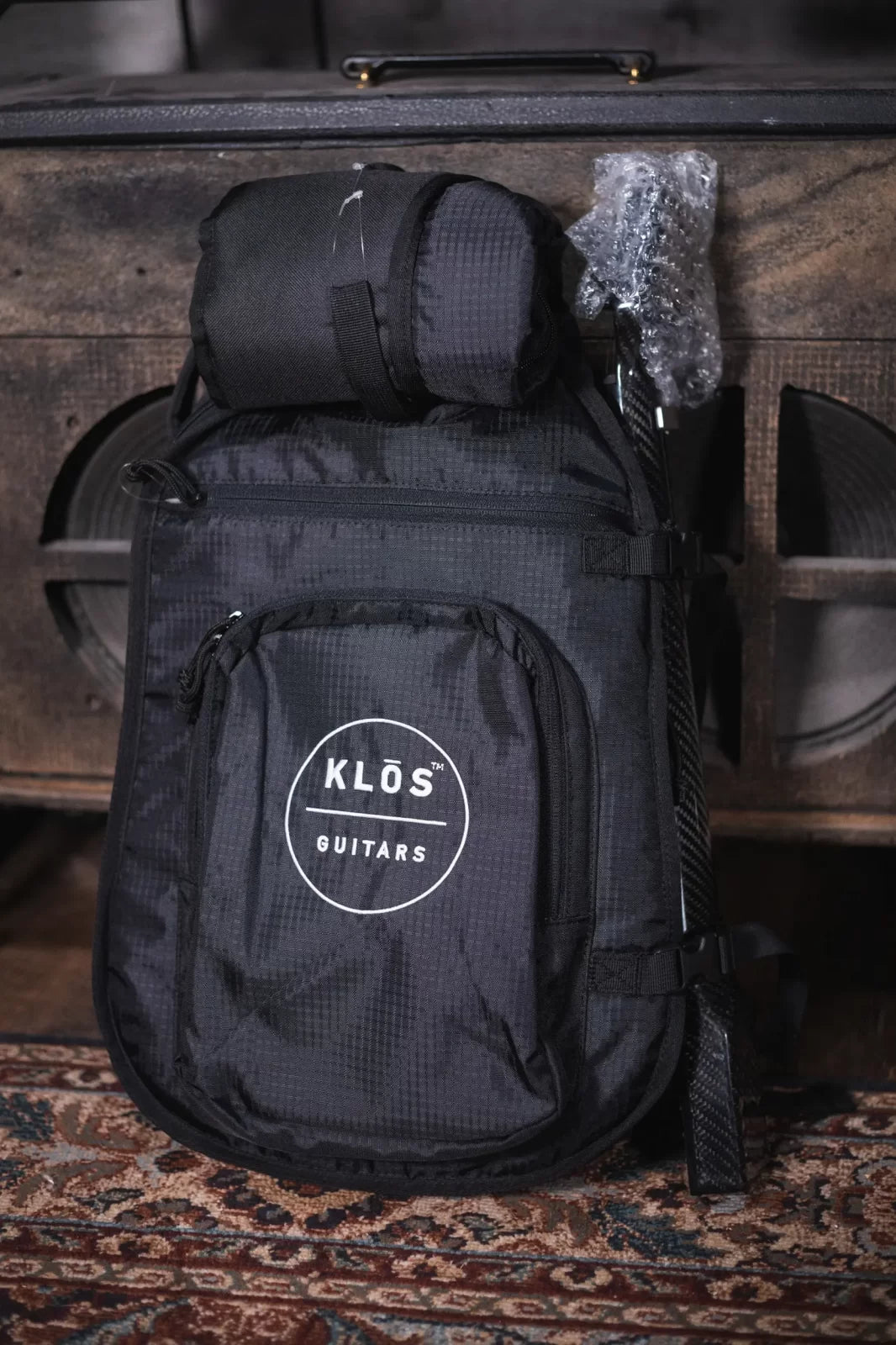 KLOS Acoustic Travel Guitar with Gig Bag