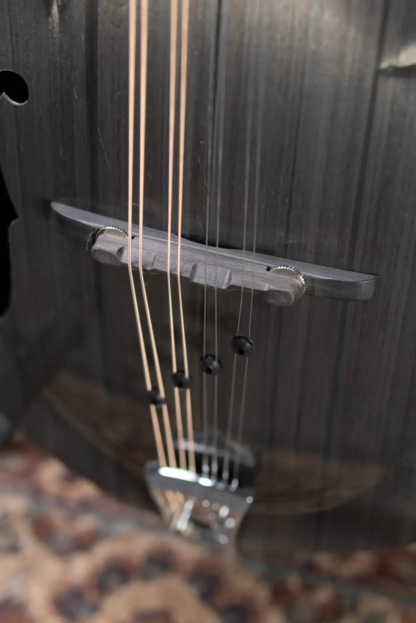 KLOS Carbon Timber F-Style Mandolin DAE EQ Acoustic/Electric with Fiberglass Hardshell Case
