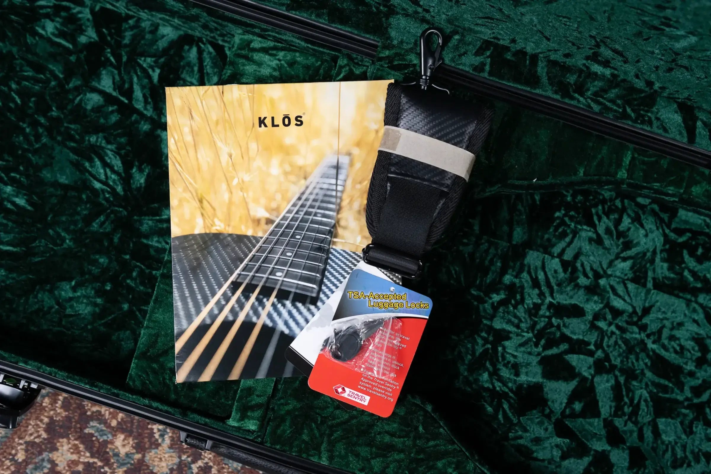 KLOS Carbon Timber F-Style Mandolin DAE EQ Acoustic/Electric with Fiberglass Hardshell Case