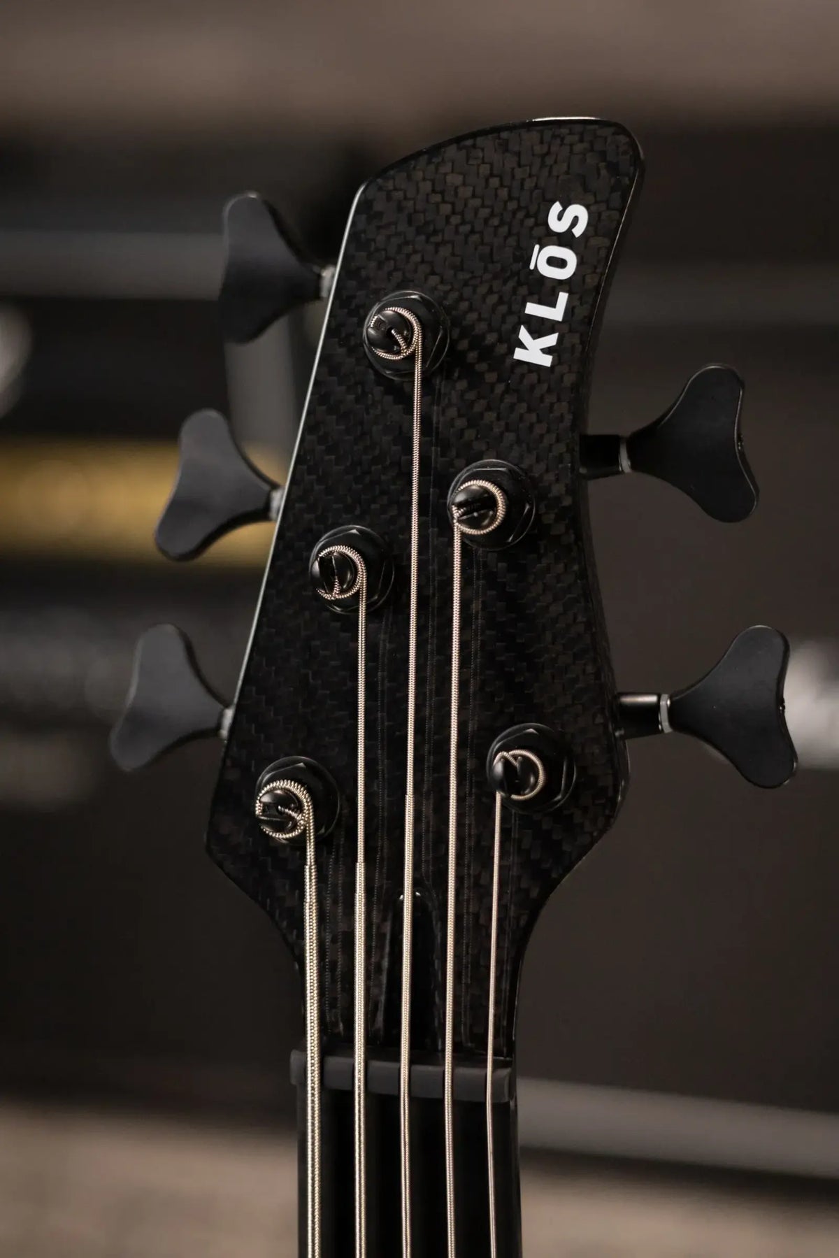 KLOS Custom Series Apollo V Bass - Flame Blue with EMGX Pickups and Gig Bag