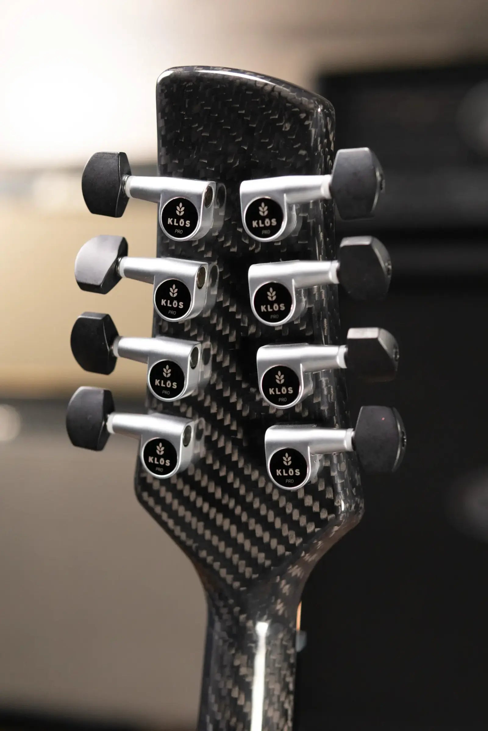 KLOS Full Carbon Deluxe Acoustic/Electric (K&K Pickup) Mandolin with Gig Bag