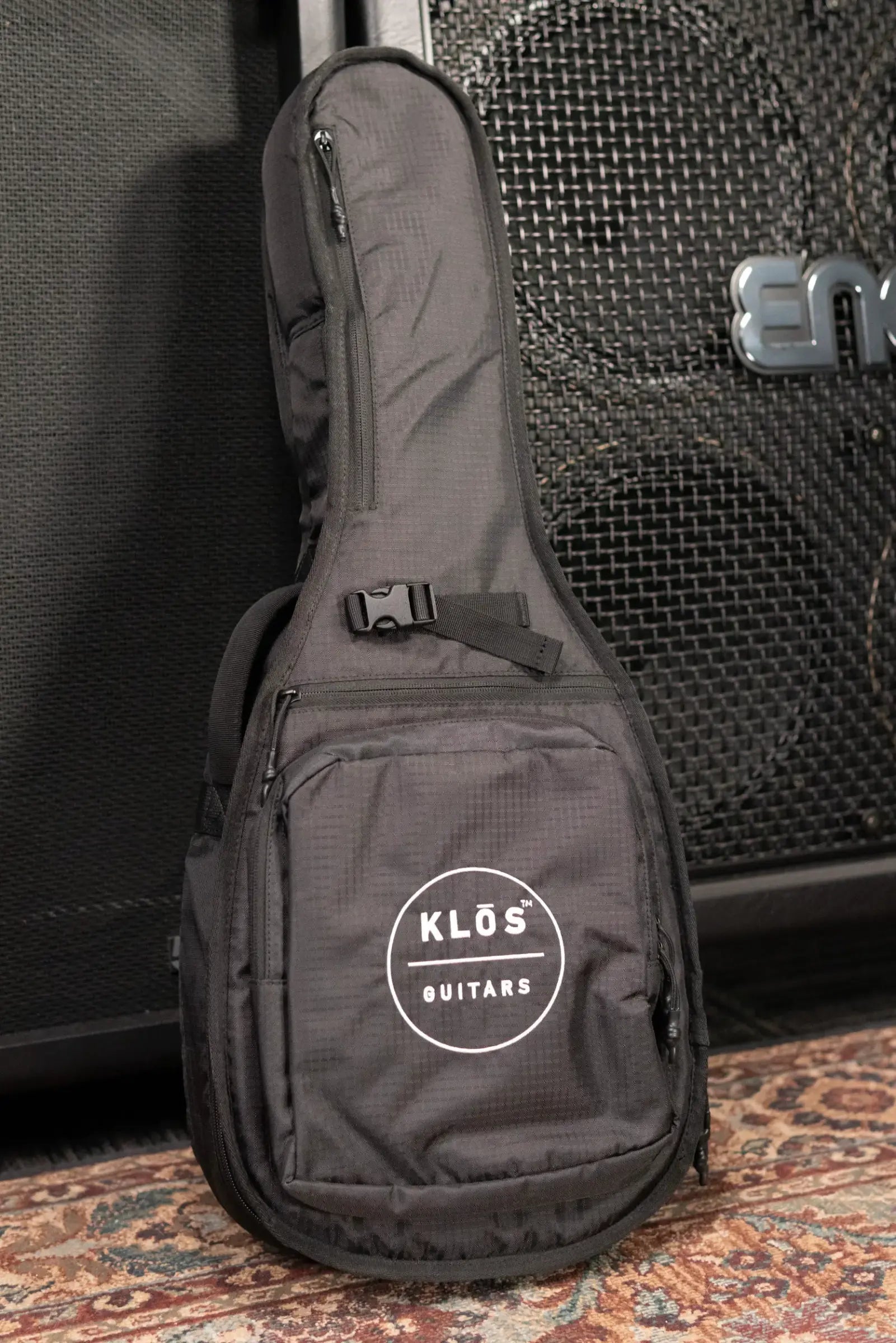 KLOS Full Carbon Deluxe Acoustic/Electric (K&K Pickup) Mandolin with Gig Bag