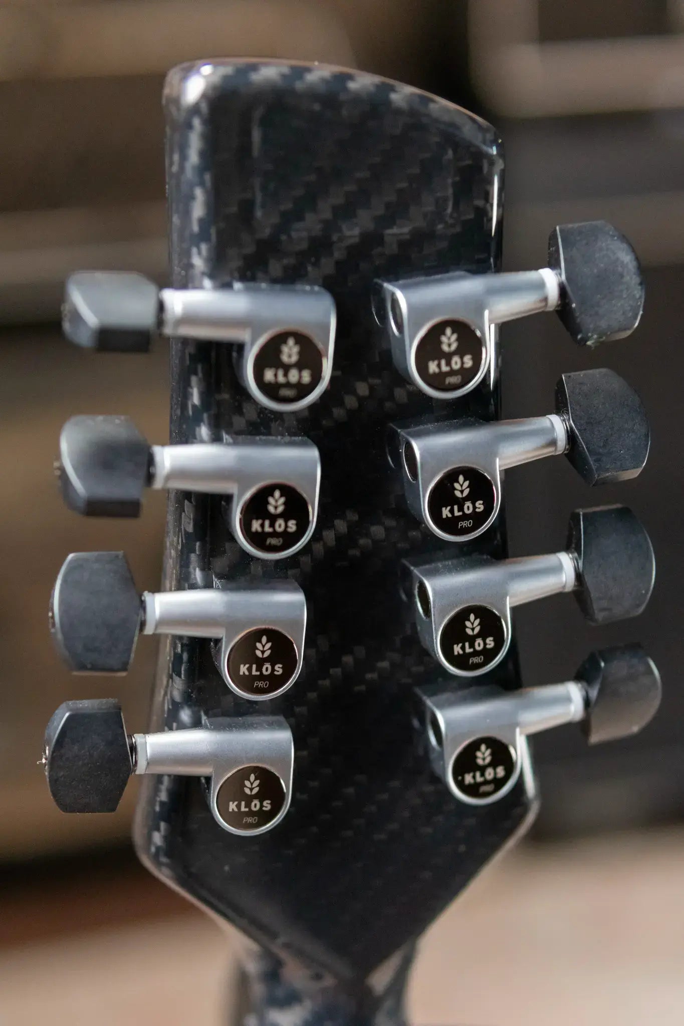 KLOS Full Carbon Deluxe Acoustic/Electric Mandolin w/Gig Bag