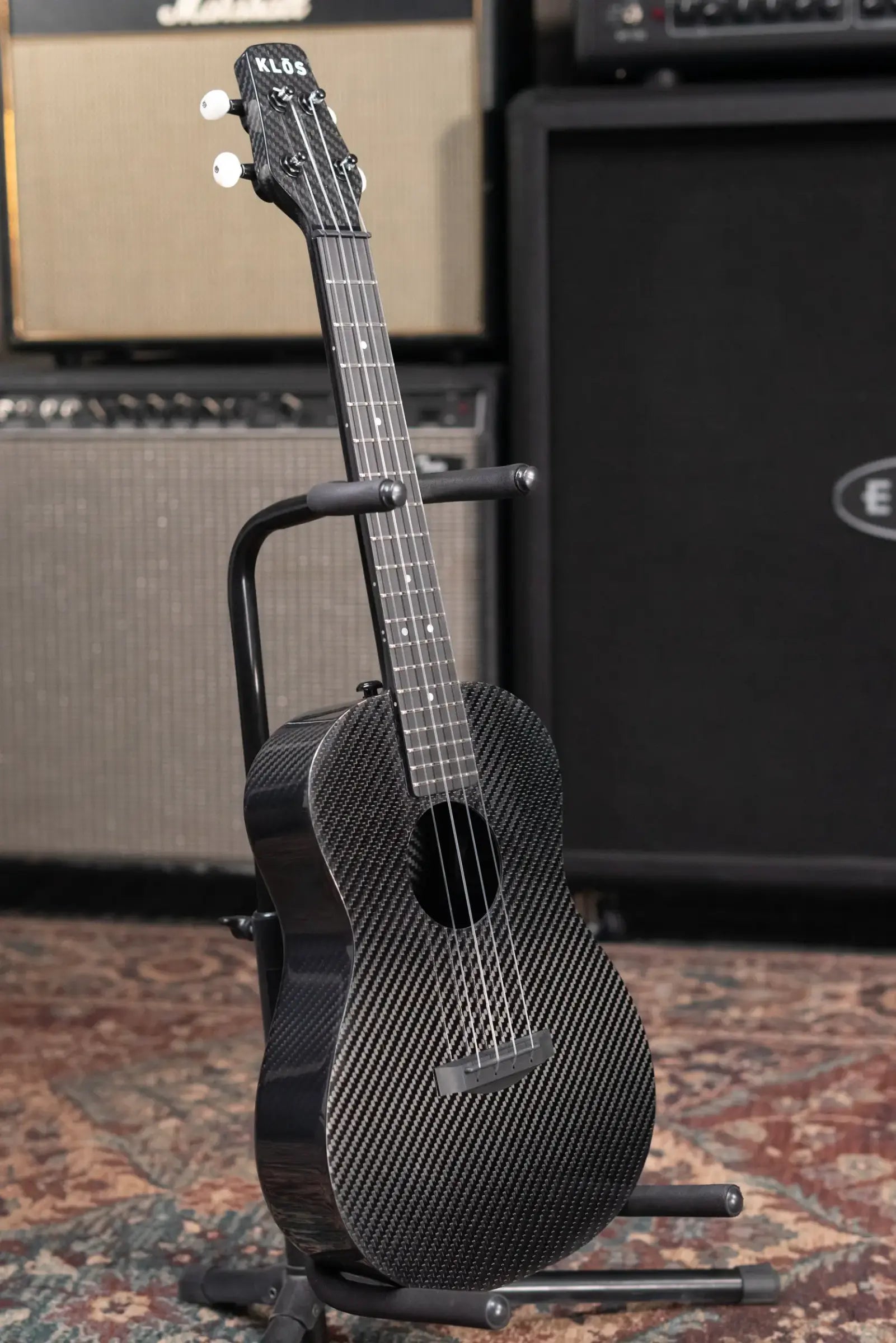 KLOS Full Carbon Deluxe Tenor Ukulele with Gig Bag