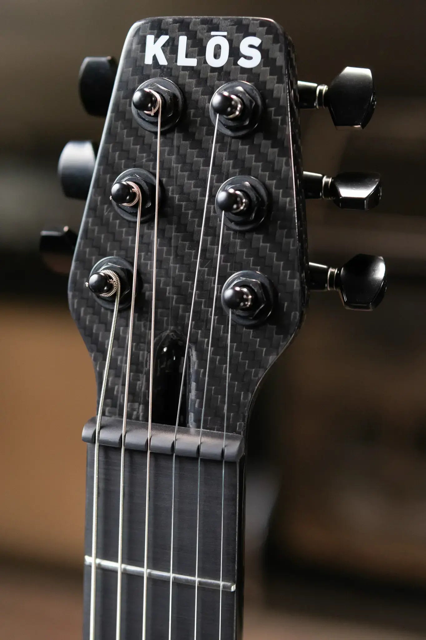 KLOS Vector Custom Series Mahogany Electric Guitar - Gold with Gig Bag