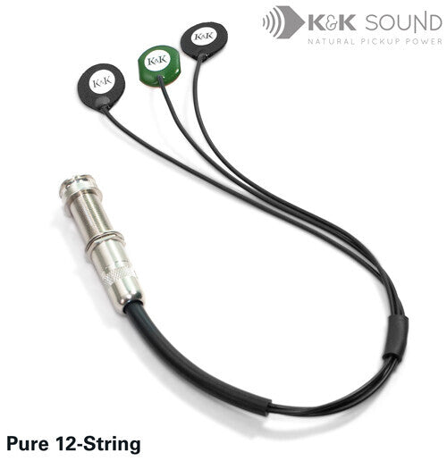 K&K Pure 12-String Passive Acoustic Guitar Pickup