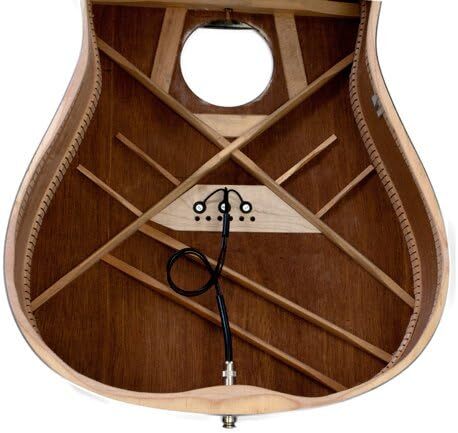 K&K Pure Pickup with Passive Volume Control for Steel-String Guitar