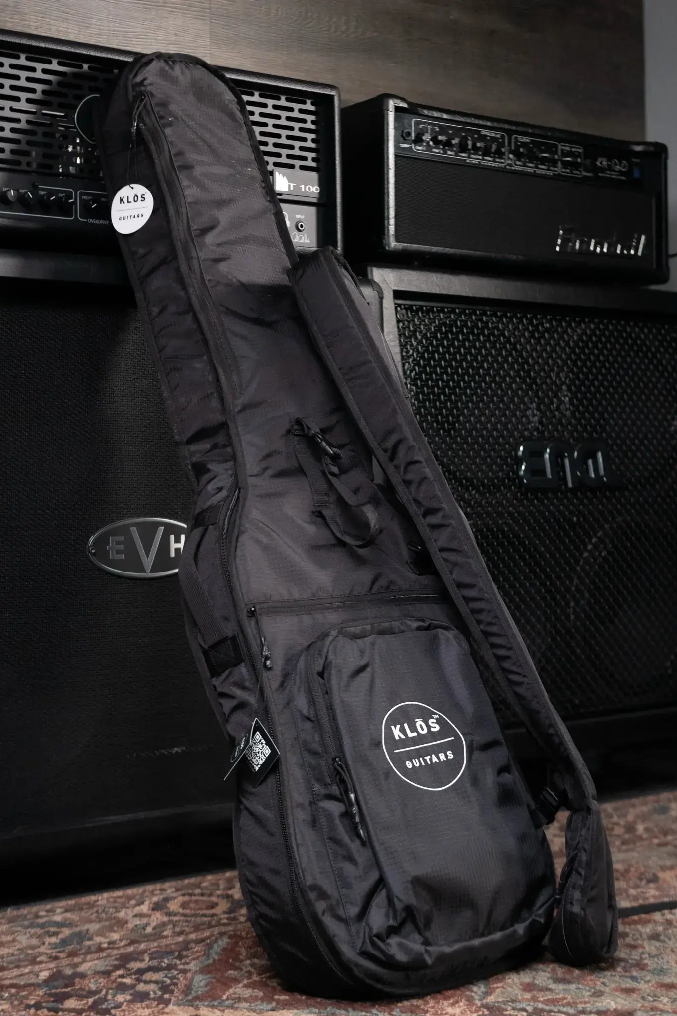 Klos Apollo V Custom Bass - Paulownia Charcoal with Gig Bag