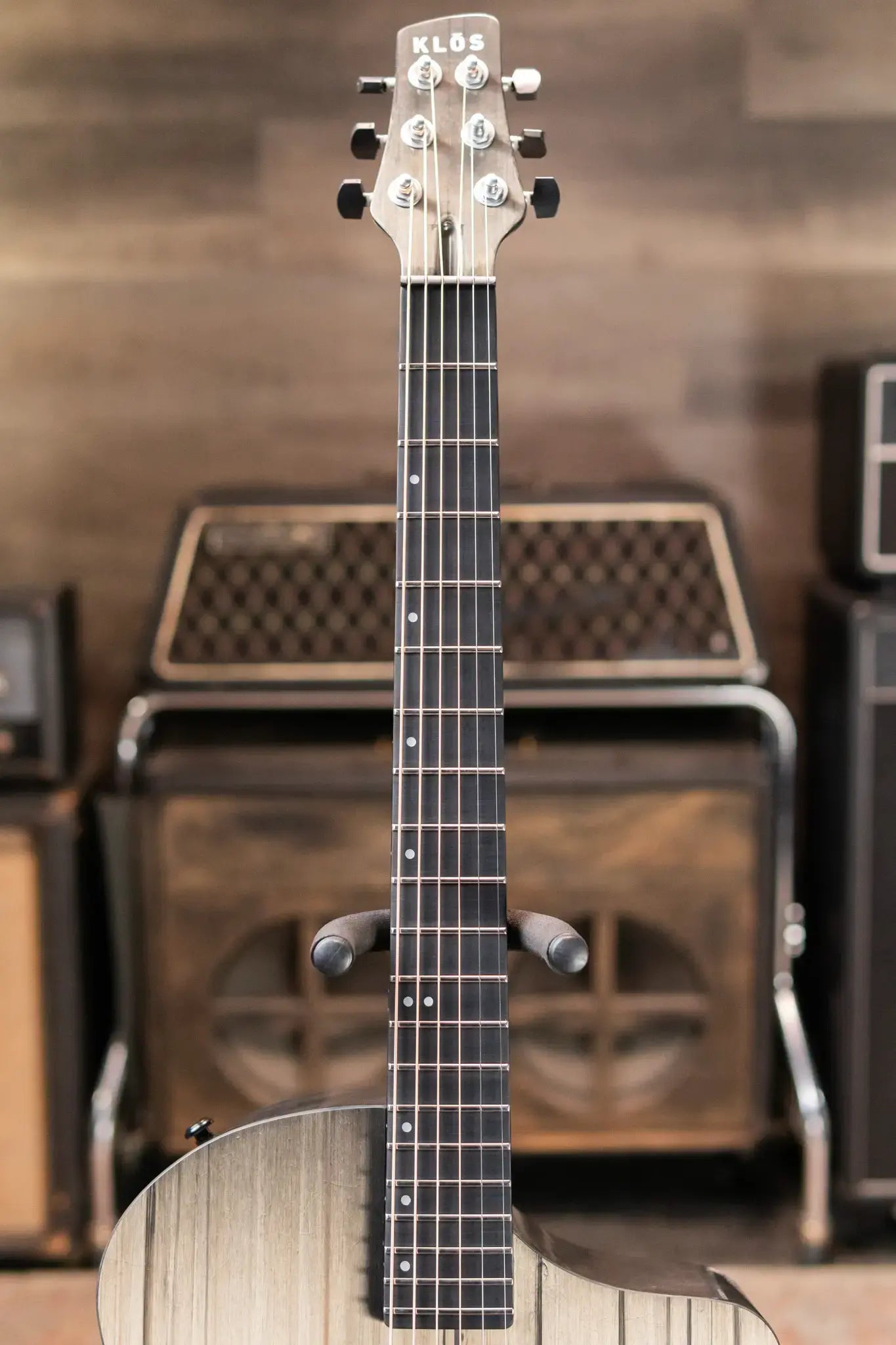 Klos Carbon Timber Grand Cutaway Acoustic Guitar with Gig Bag