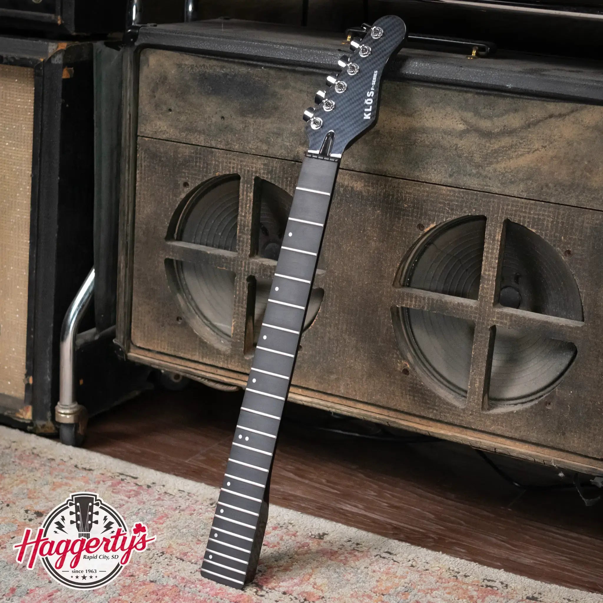 Klos F Series Tele Carbon Fiber Replacement Neck - 12" Radius