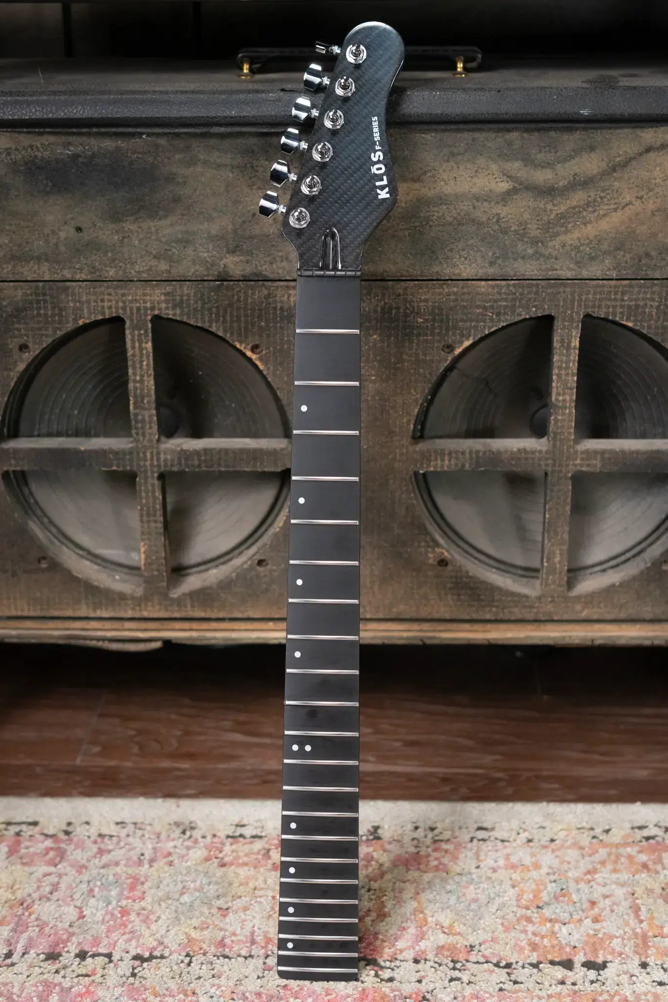 Klos F Series Tele Carbon Fiber Replacement Neck - 12" Radius