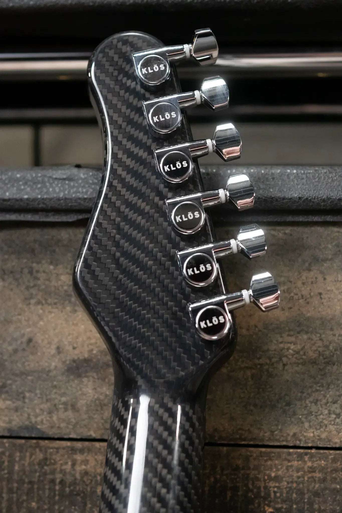 Klos F Series Tele Carbon Fiber Replacement Neck - 12" Radius