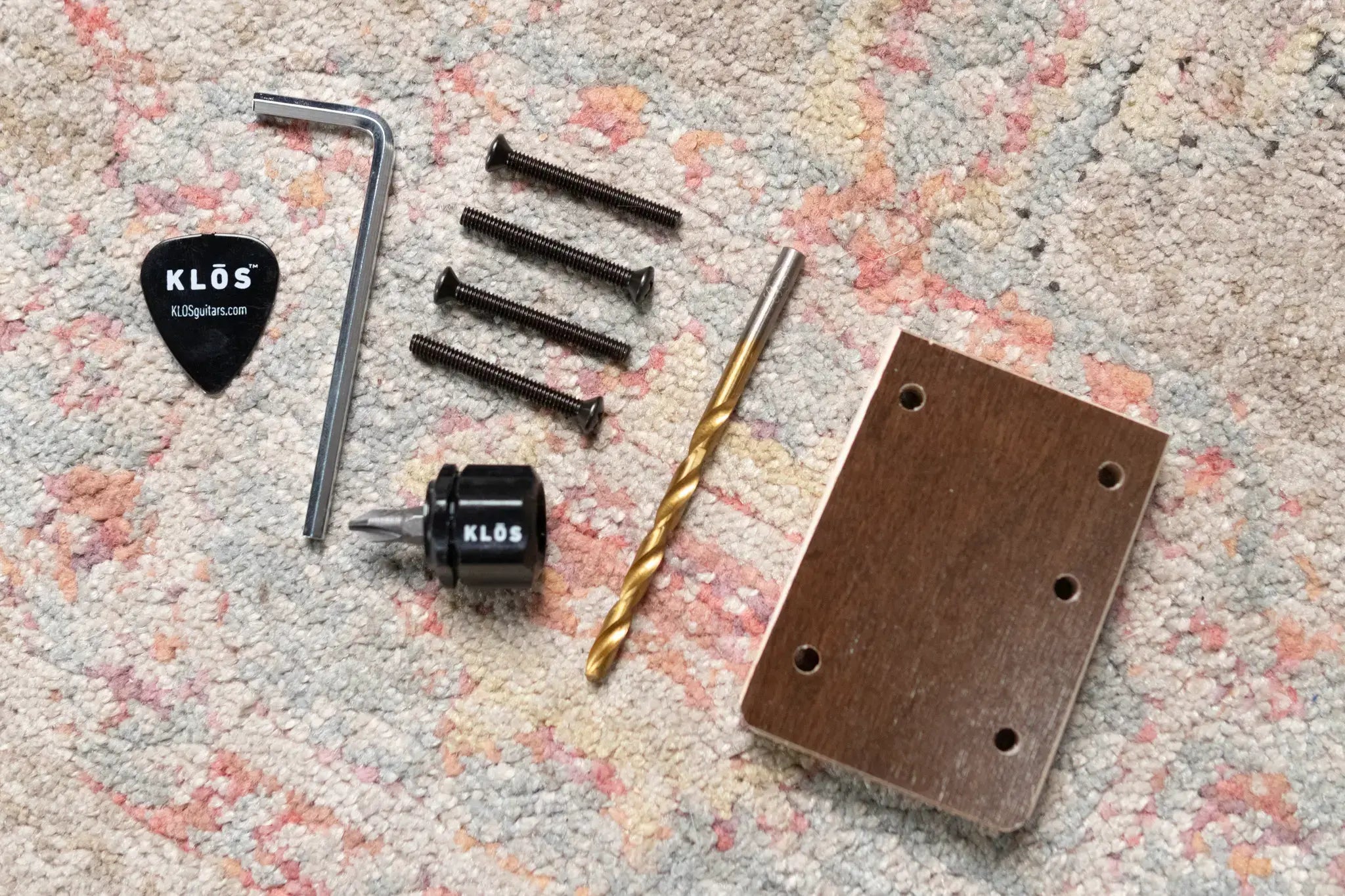 Klos F Series Tele Carbon Fiber Replacement Neck - 12" Radius