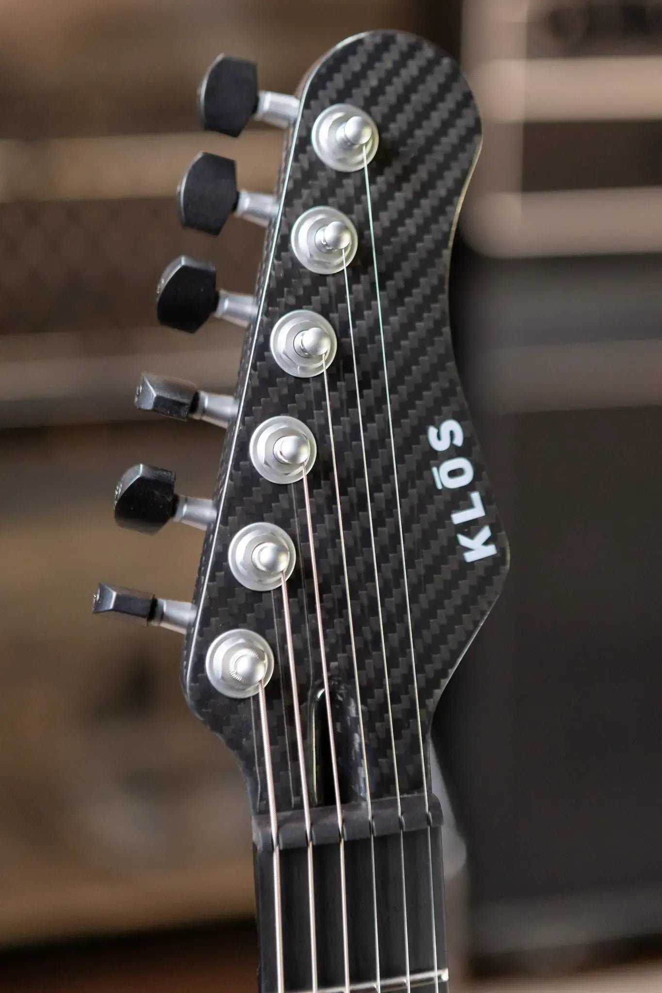 Klos Telomere Custom Series Paulownia P-90s Electric Guitar - Stone Blue with Gig Bag