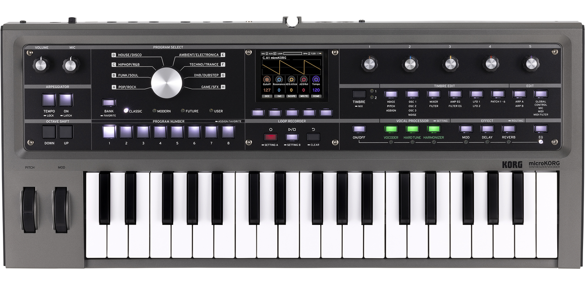 Korg microKORG2 Mini Key Synthesizer/Vocoder