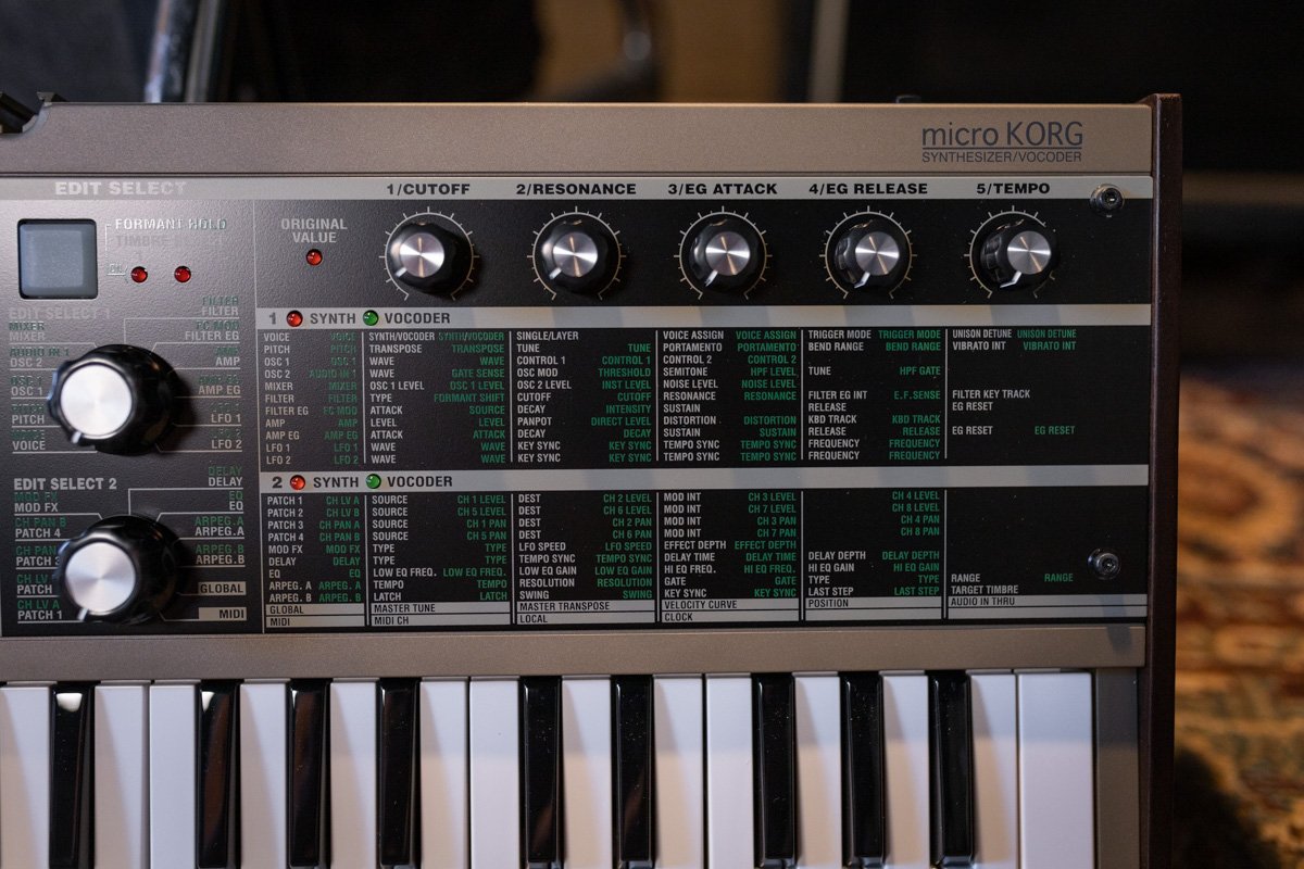 Korg microKORG Mini Key Synthesizer/Vocoder