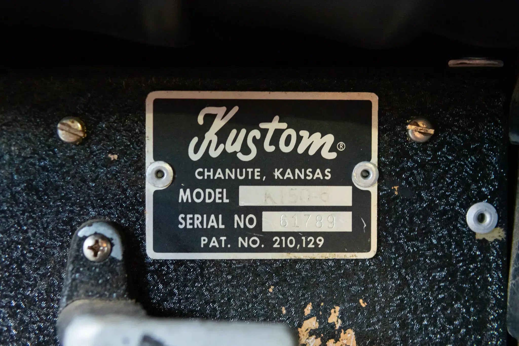 Kustom K150-6 2-Channel Bass Combo Amplifier - Used