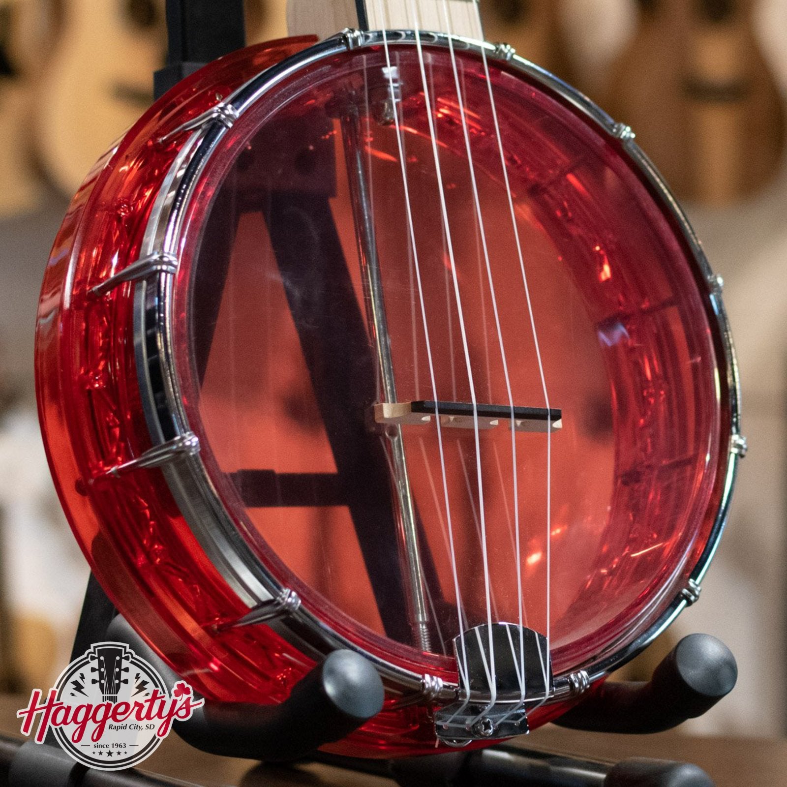 Gold Tone LG-R Little Gem Banjolele, Ruby