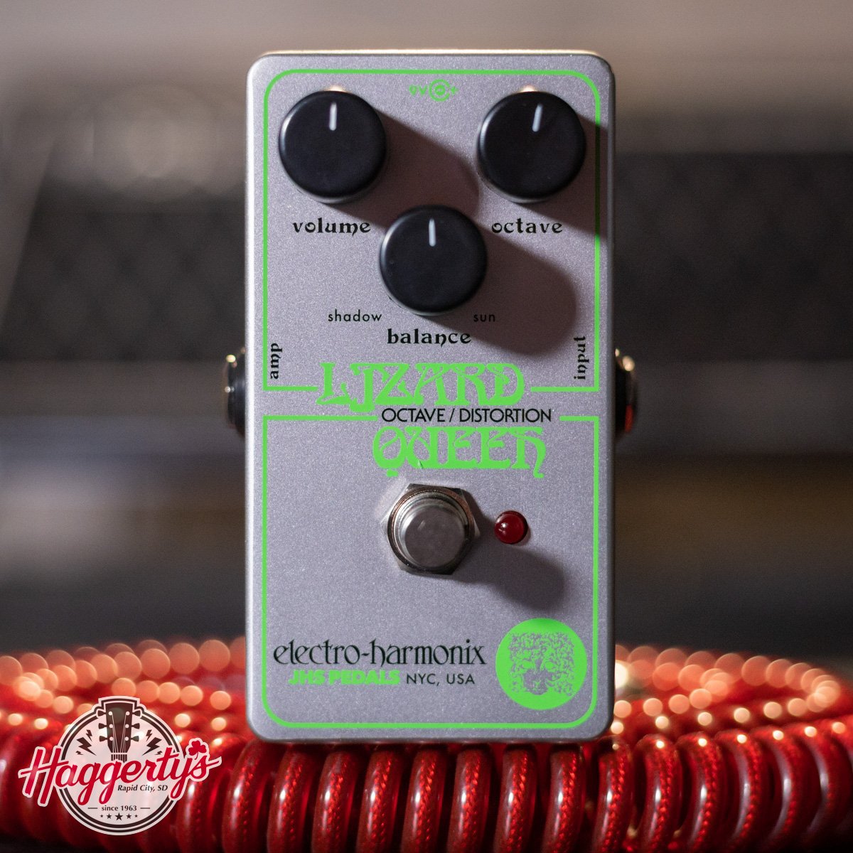 lizard queen pedal Electro Harmonix Lizard Queen Octave Fuzz Pedal