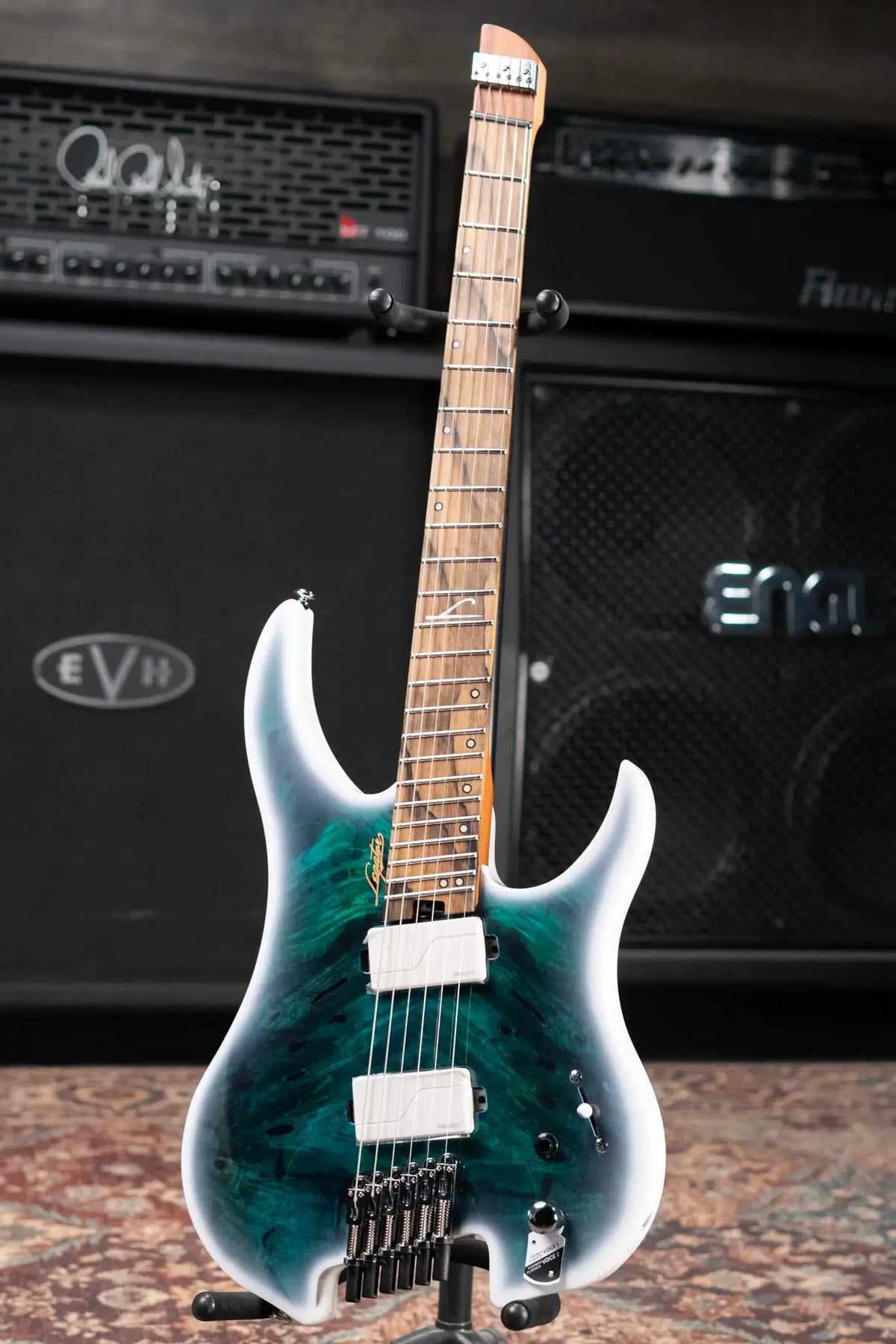 Legator G6FOD-AB Ghost Overdrive Multi-Scale Electric Guitar - Arctic Blue with Gig Bag