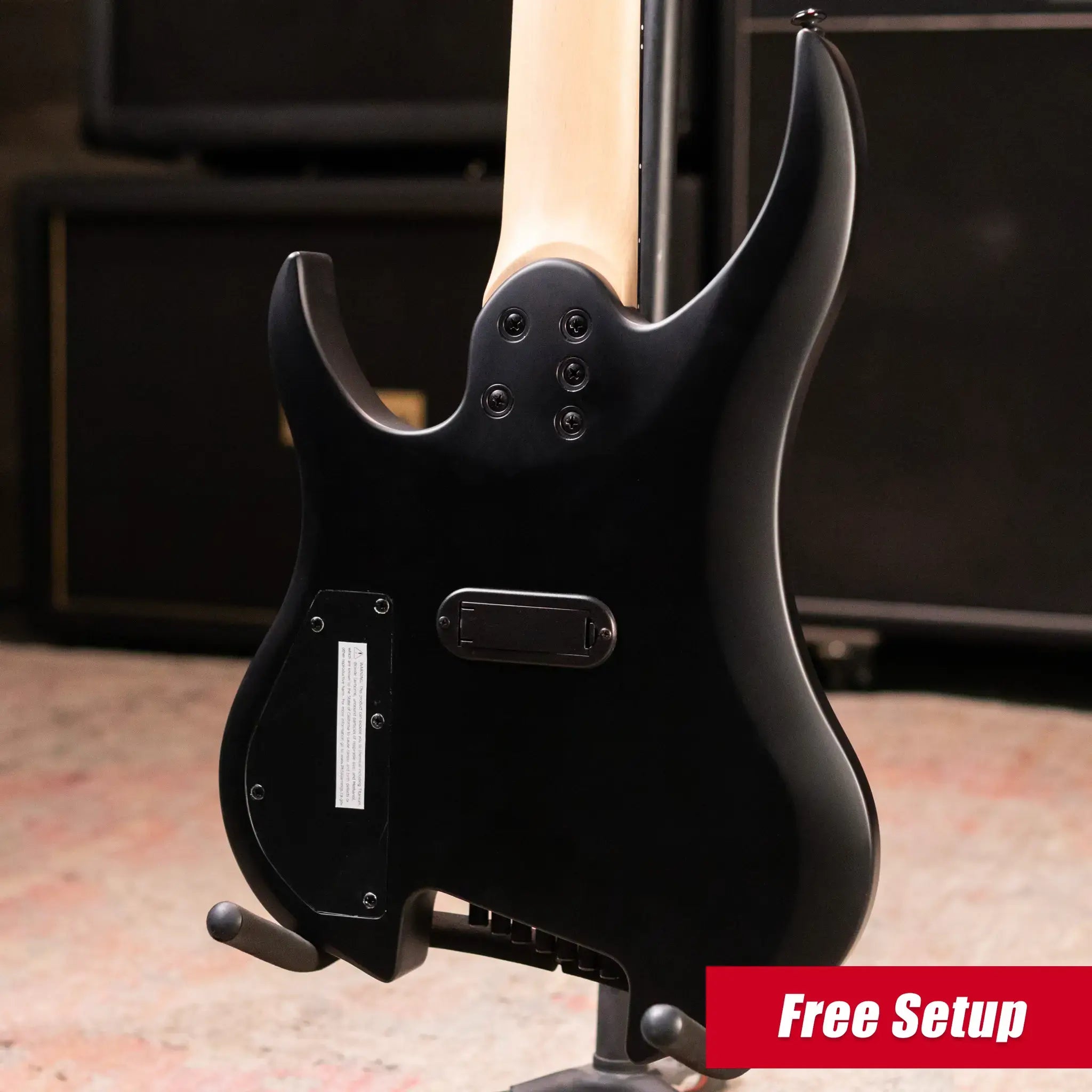 Legator G7FSS-DV Ghost 7-String Multi-Scale Headless Electric Guitar - Death Valley with Gig Bag