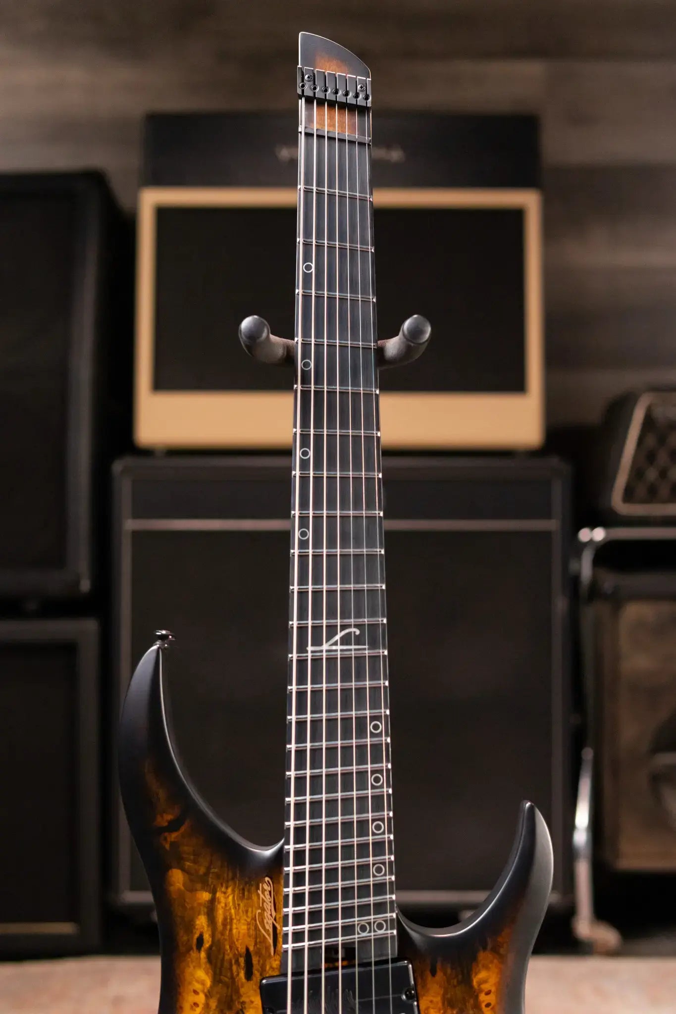 Legator G7FSS-DV Ghost 7-String Multi-Scale Headless Electric Guitar - Death Valley with Gig Bag