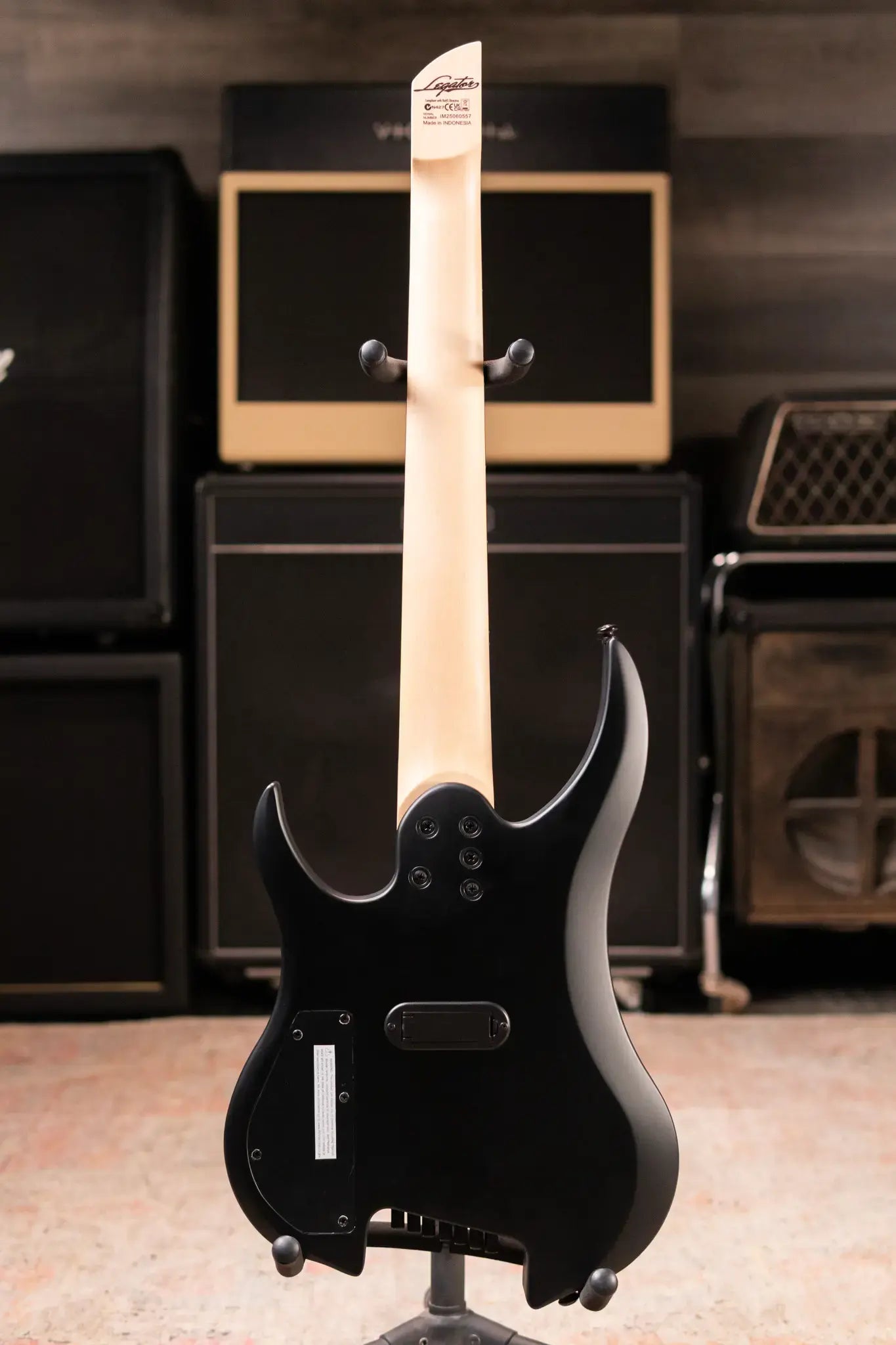 Legator G7FSS-DV Ghost 7-String Multi-Scale Headless Electric Guitar - Death Valley with Gig Bag