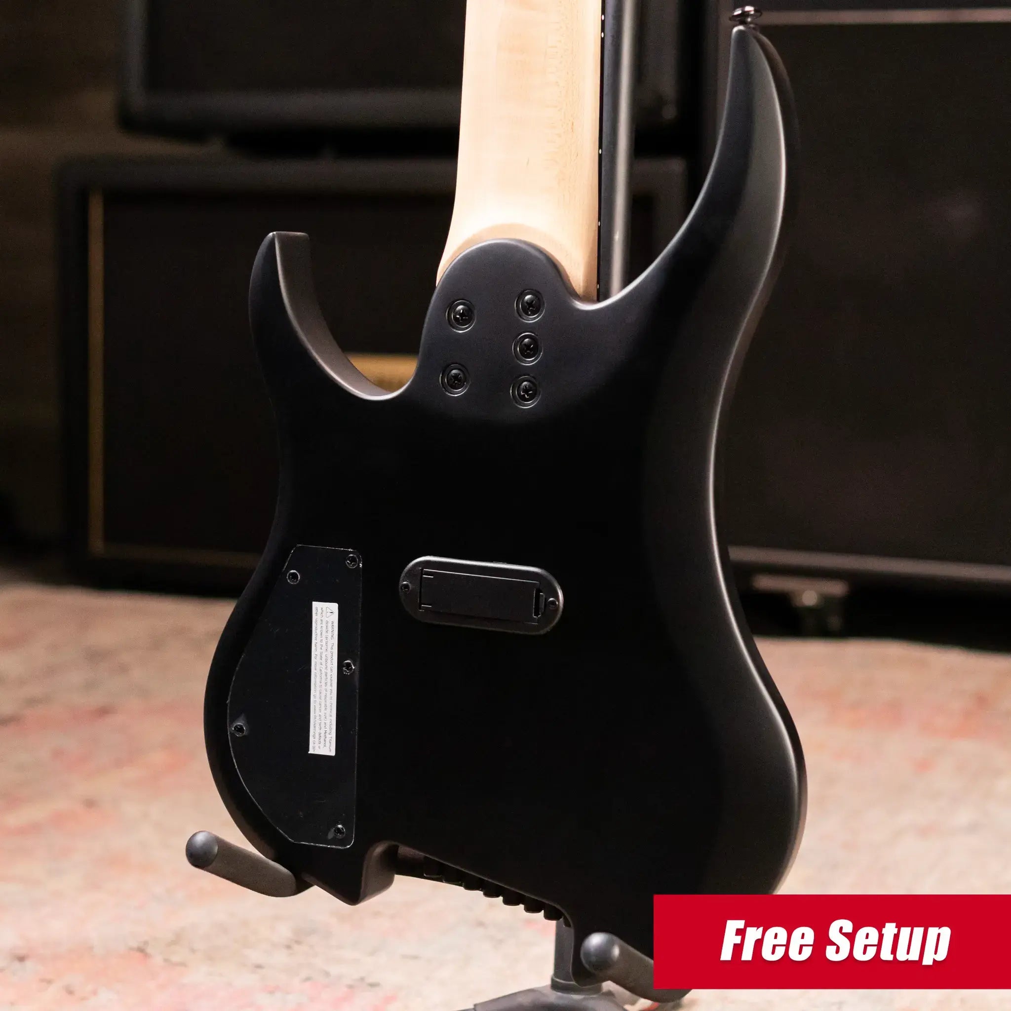 Legator G8FSS-DV 8-String Multi-Scale Headless Electric Guitar - Death Valley with Gig Bag