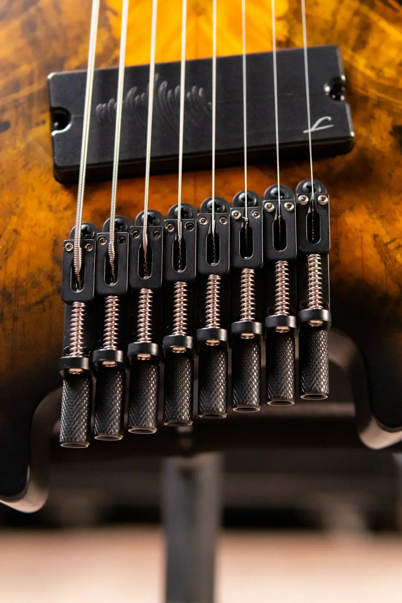 Legator G8FSS-DV 8-String Multi-Scale Headless Electric Guitar - Death Valley with Gig Bag