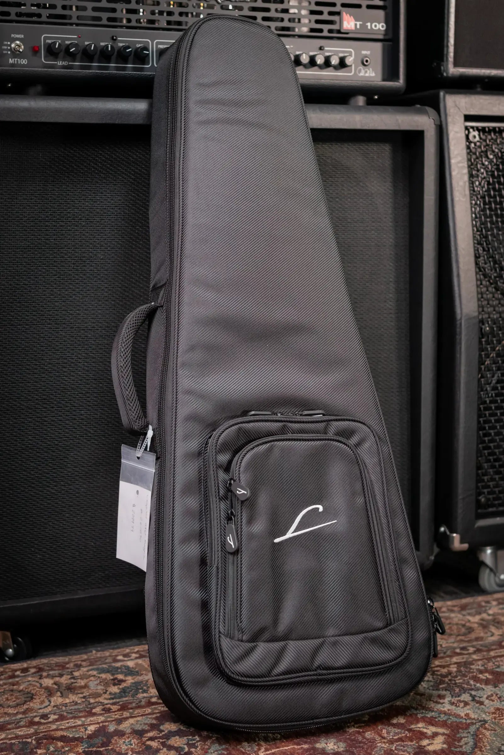 Legator GX6F-MG Ghost Headless Electric Guitar - Magma with Gig Bag