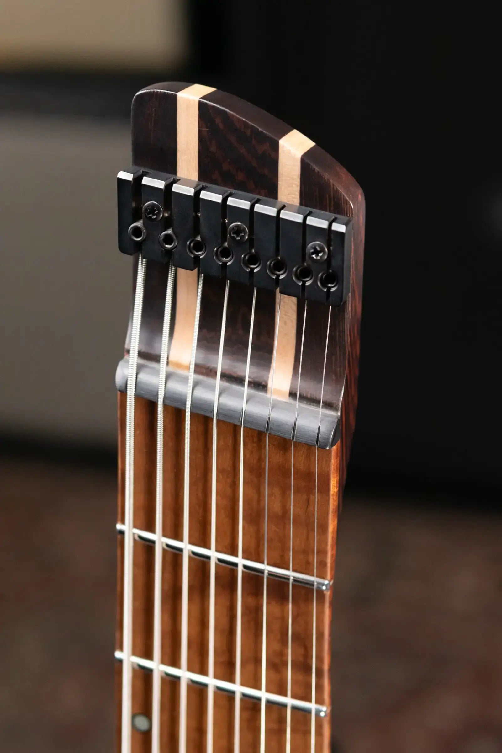 Legator GX8F-MG 8-String Multi-Scale Headless Electric Guitar - Magma with Gig Bag