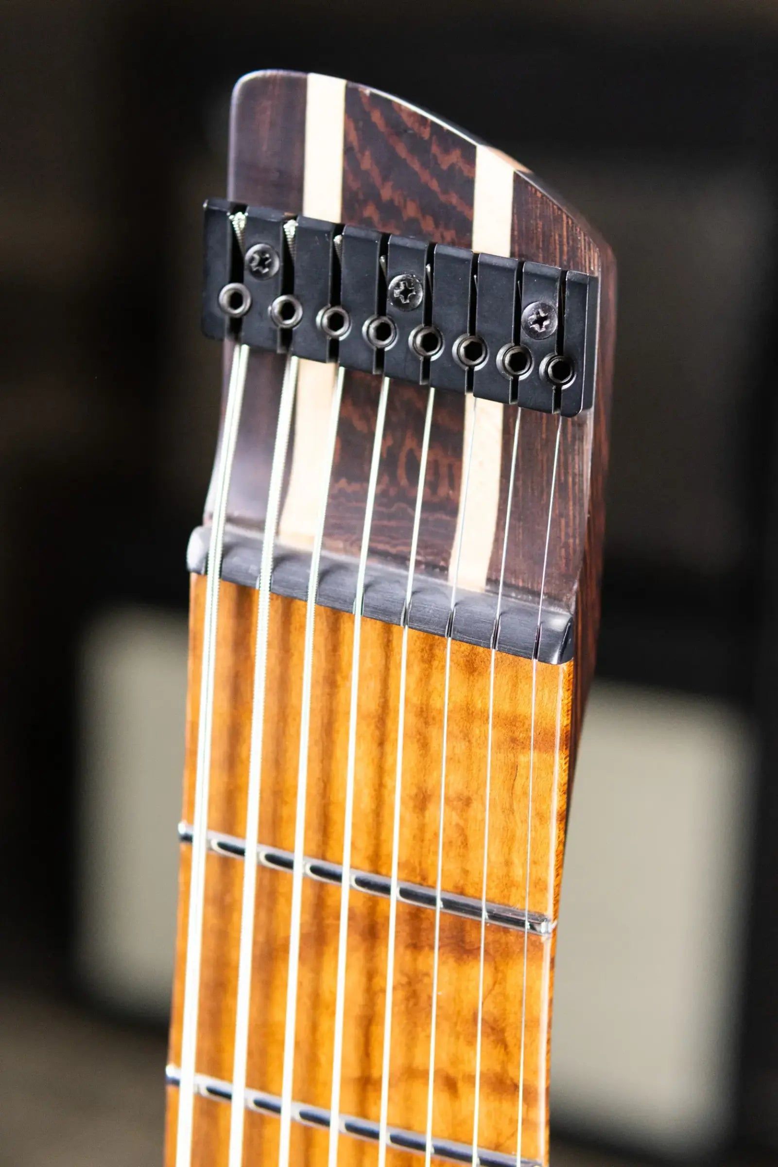 Legator GX8F-MG 8-String Multi-Scale Headless Electric Guitar - Magma with Gig Bag - Floor Model
