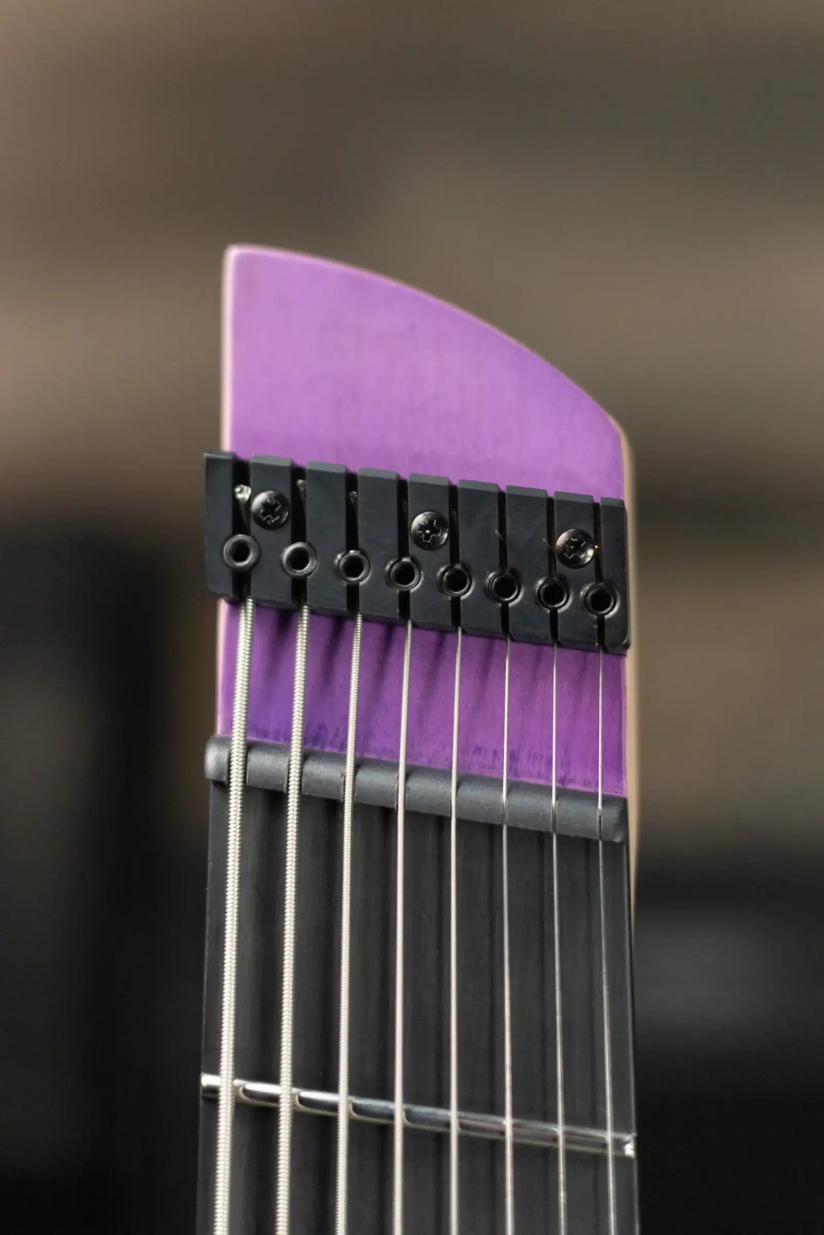 Legator Ghost G8FSS-PR Multi Scale 8-String Electric Guitar - Purple Flame