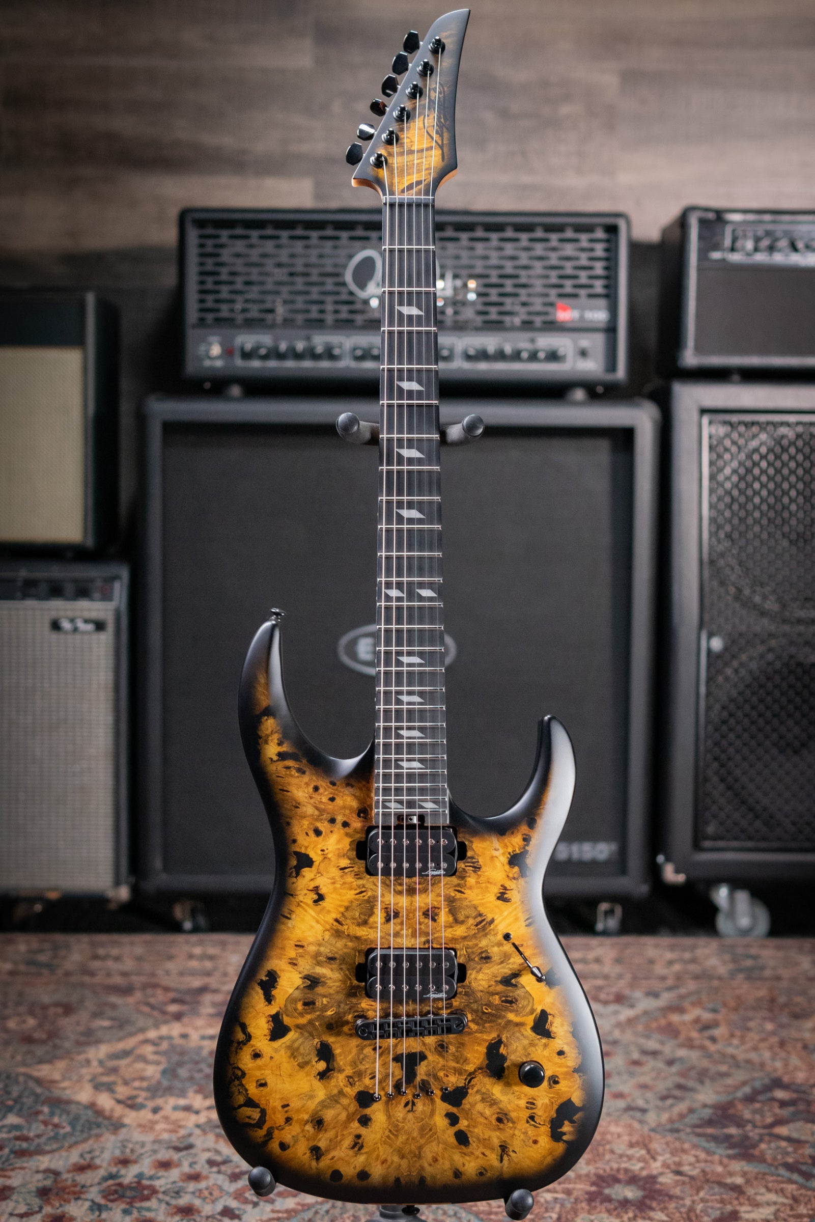 Legator N300-JB Electric Guitar - Jupiter Burst with Gig Bag